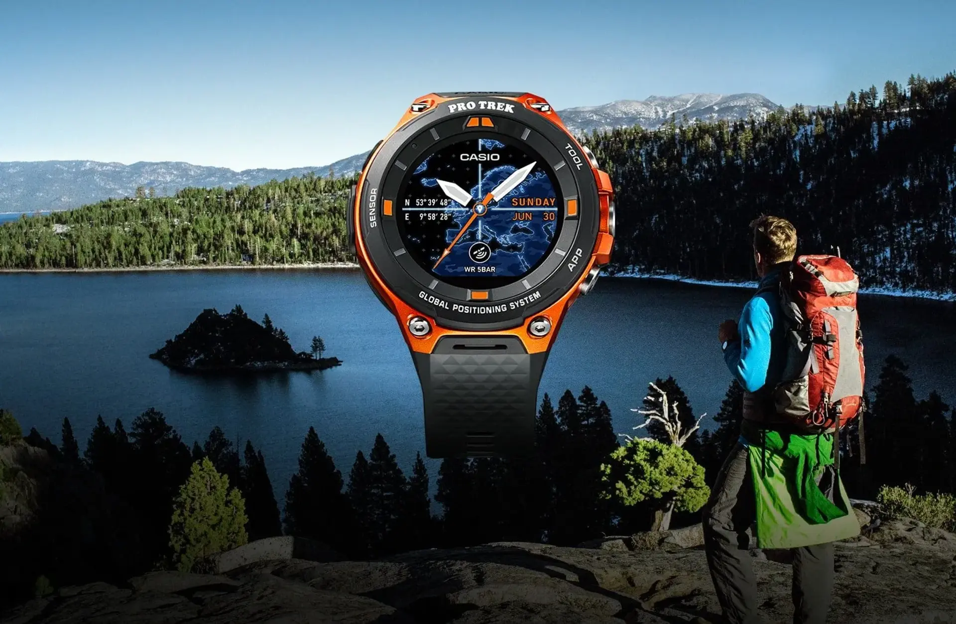 ساعت هوشمند اندرویدی کاسیو Pro Trek WSD-F20  به بازار آمد