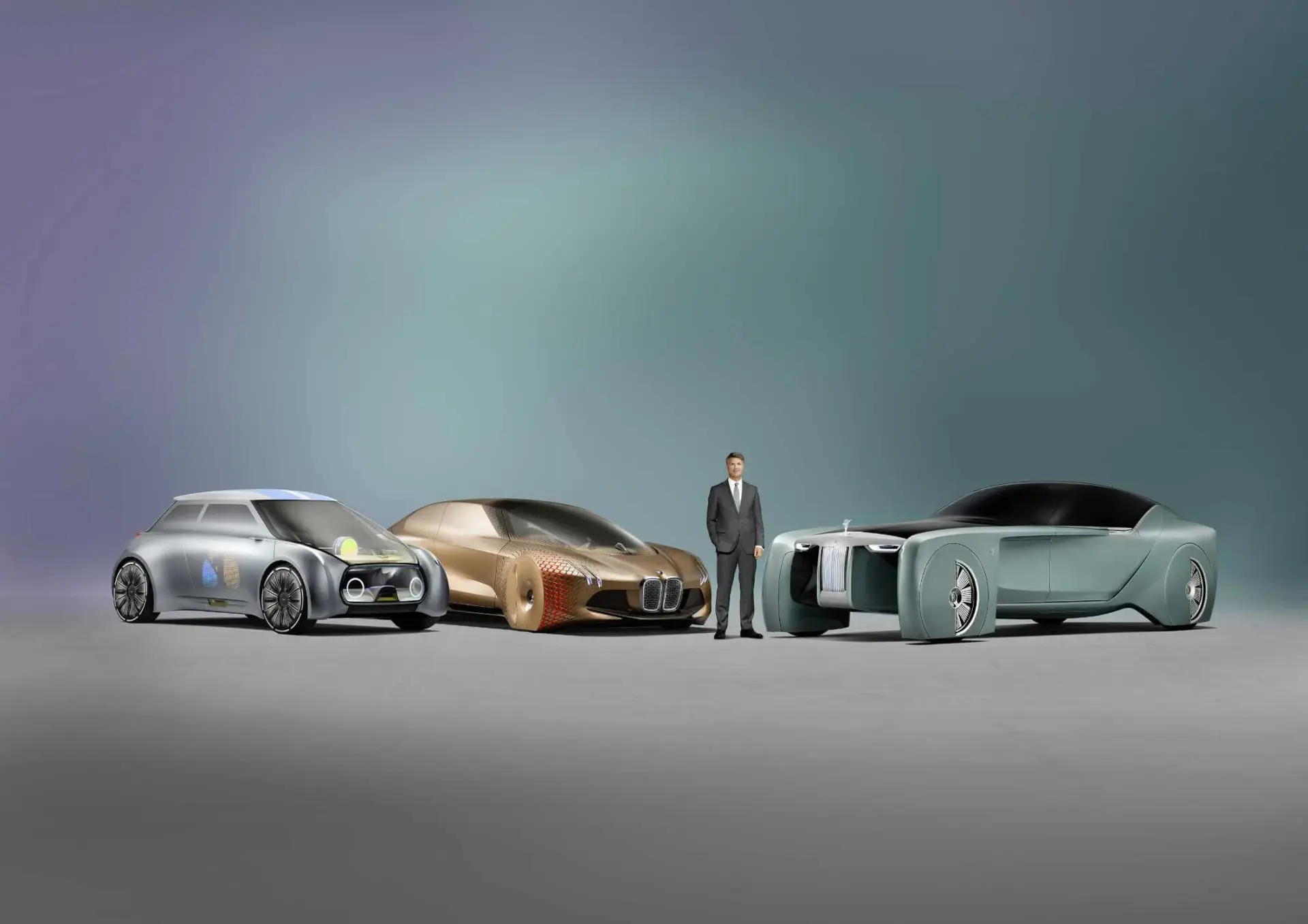 BMW خودروی بدون راننده که با تغییر حالات روحی تغییر رنگ می‌دهد خواهد ساخت