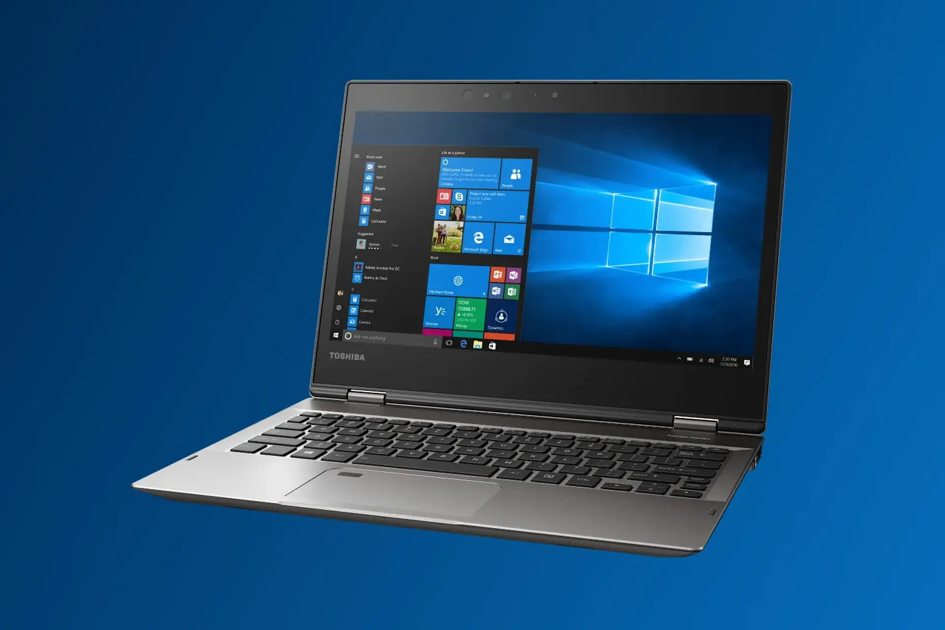 Portégé X30 توشیبا لپتاپی با سیستم عامل جدید ویندوز 10 و قابلیت های امنیتی فراوان