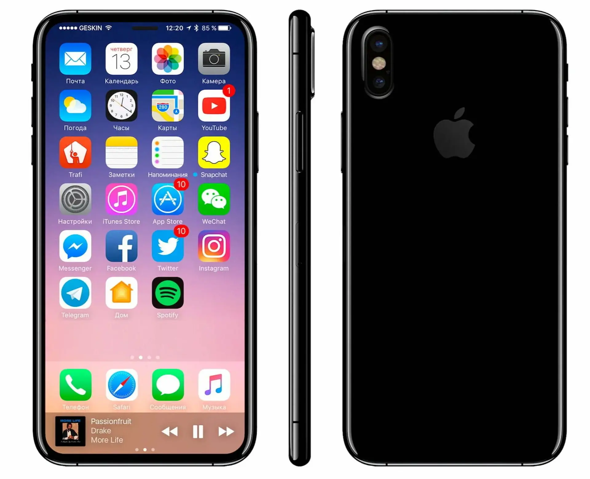 Touch ID دغدغه اصلی آیفون 8 !