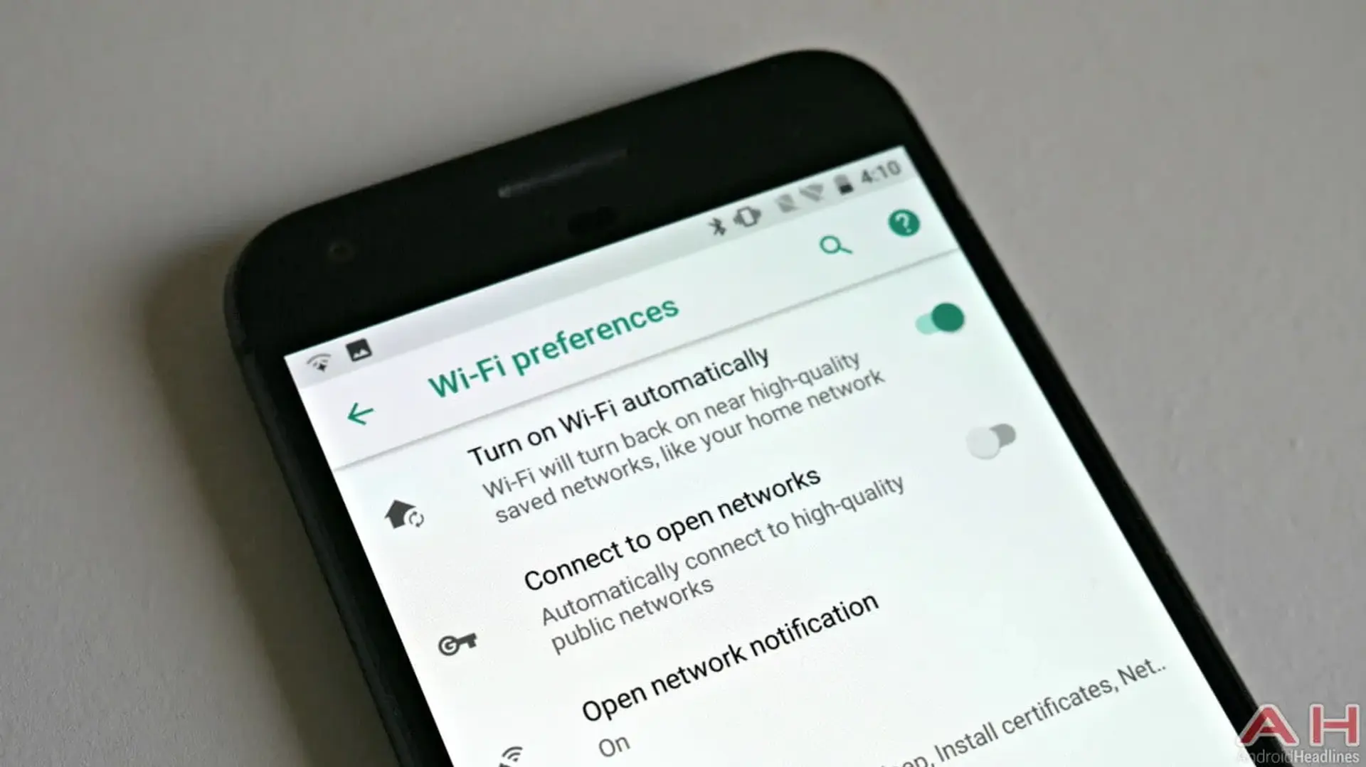 Android O اتصال خودکار به شبکه وای-فایِ از پیش استفاده شده را ممکن می سازد
