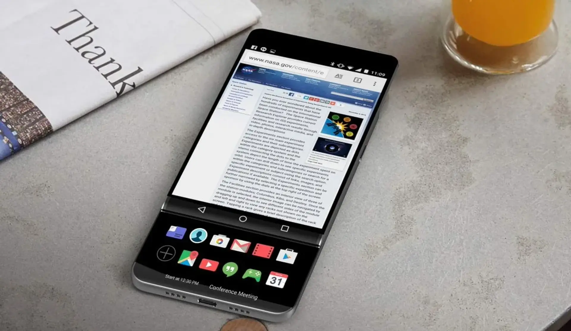 آیا شما گوشی LG V30 با چنین ظاهری را می خرید؟