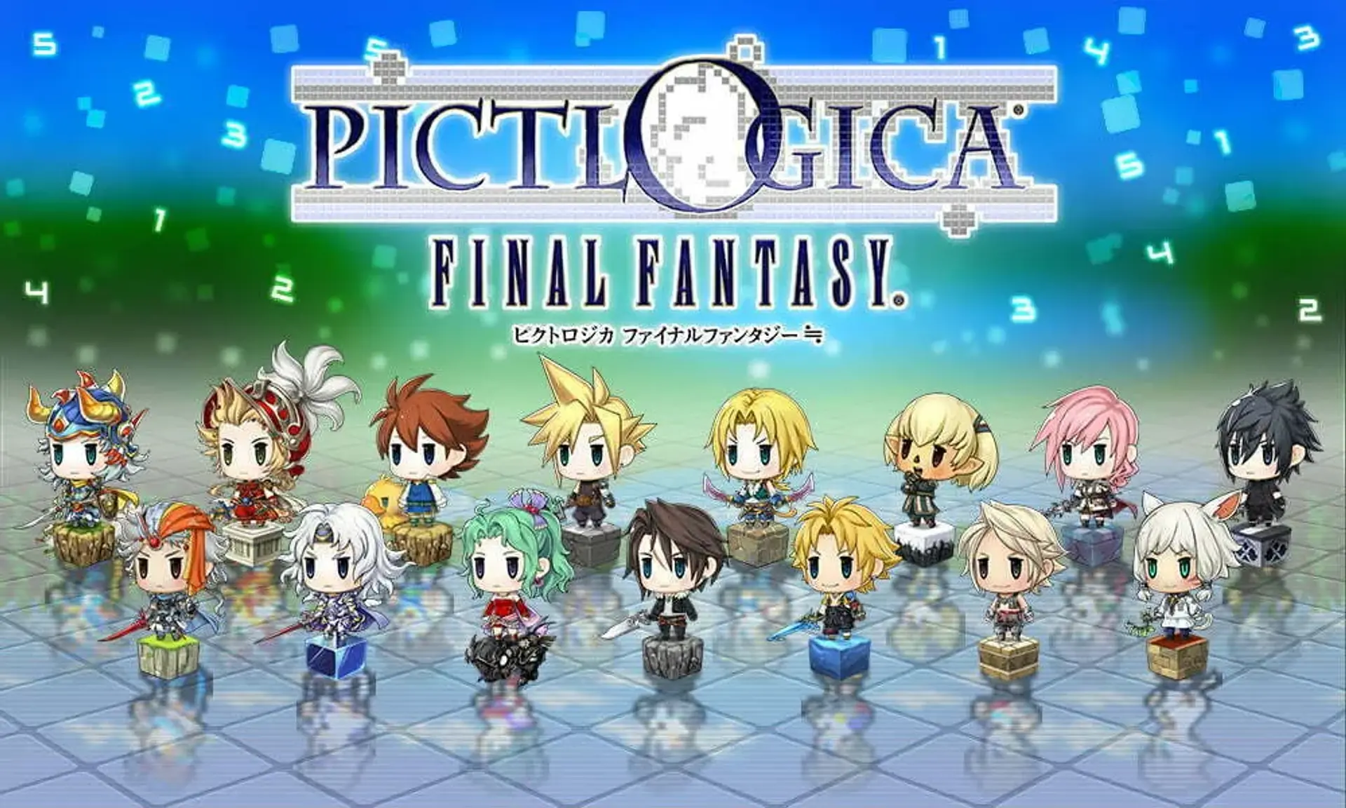 بازی Pictlogica Final Fantasy برای کنسول Nintendo 3DSمنتشر خواهد شد