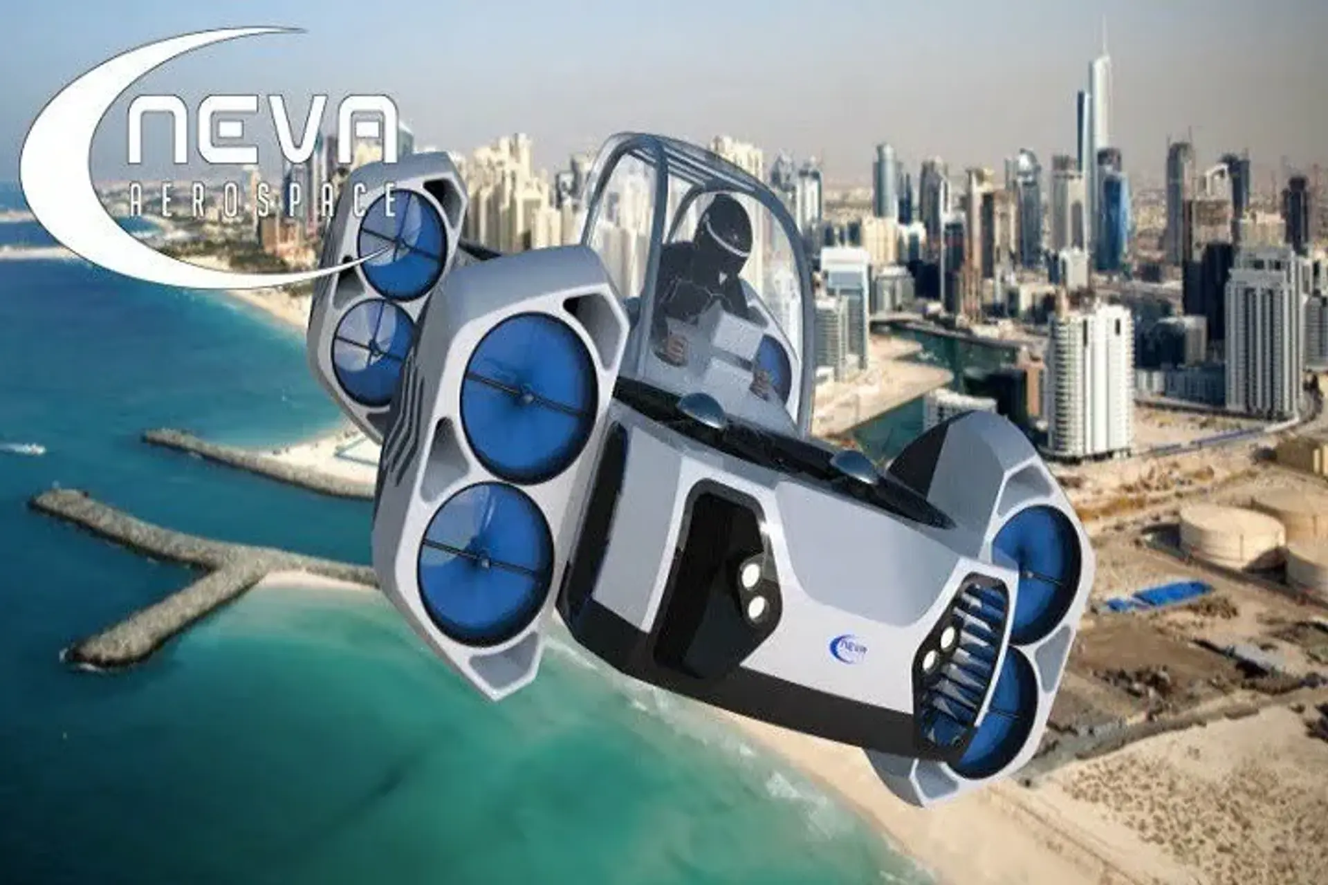 AirQuadOne : یک ماشین پرنده شخصی