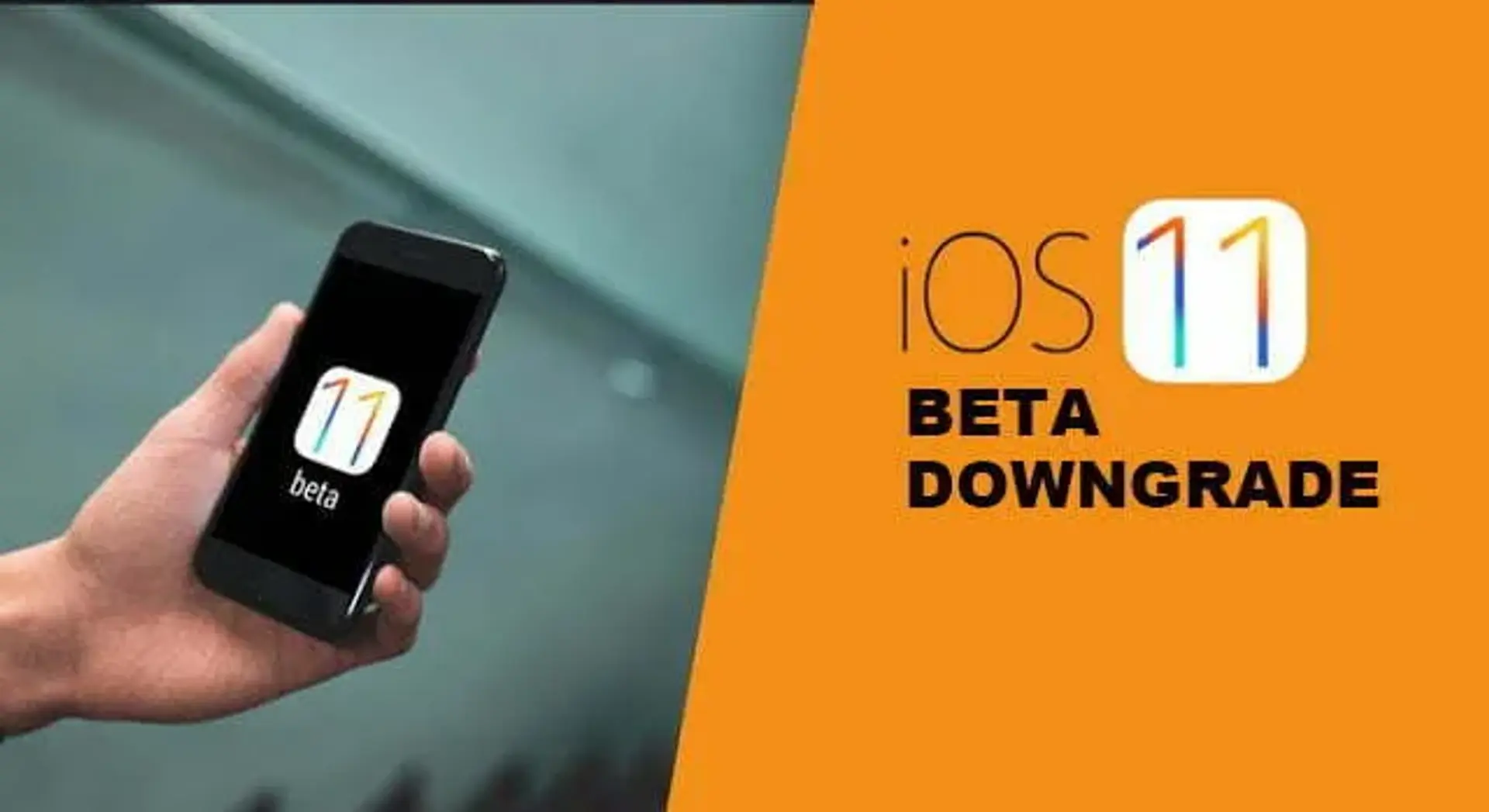 آموزش بازگرداندنِ iOS 11  به  iOS 10