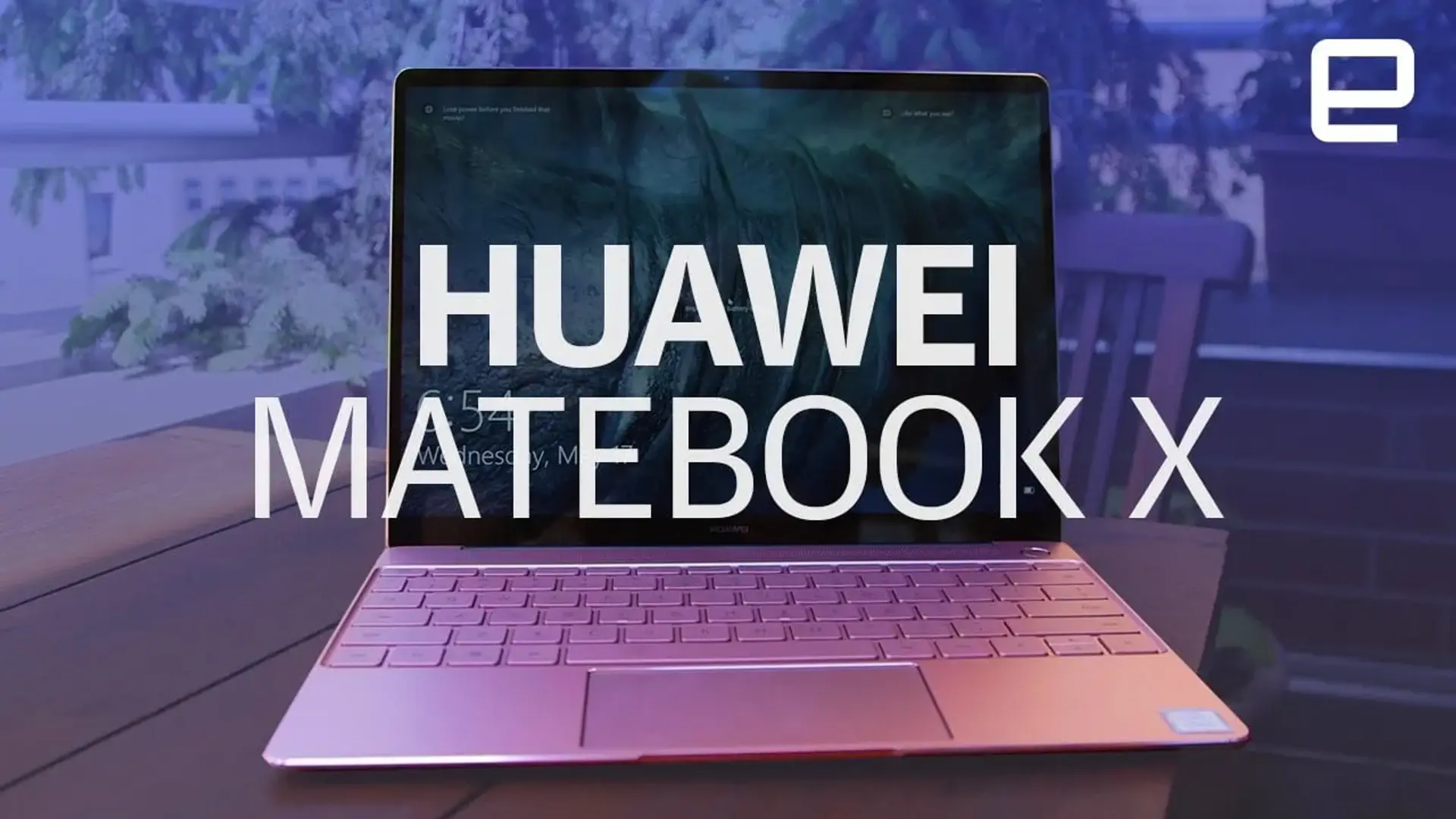 رونمایی از لپ تاپ MateBook X جدید هوآوی