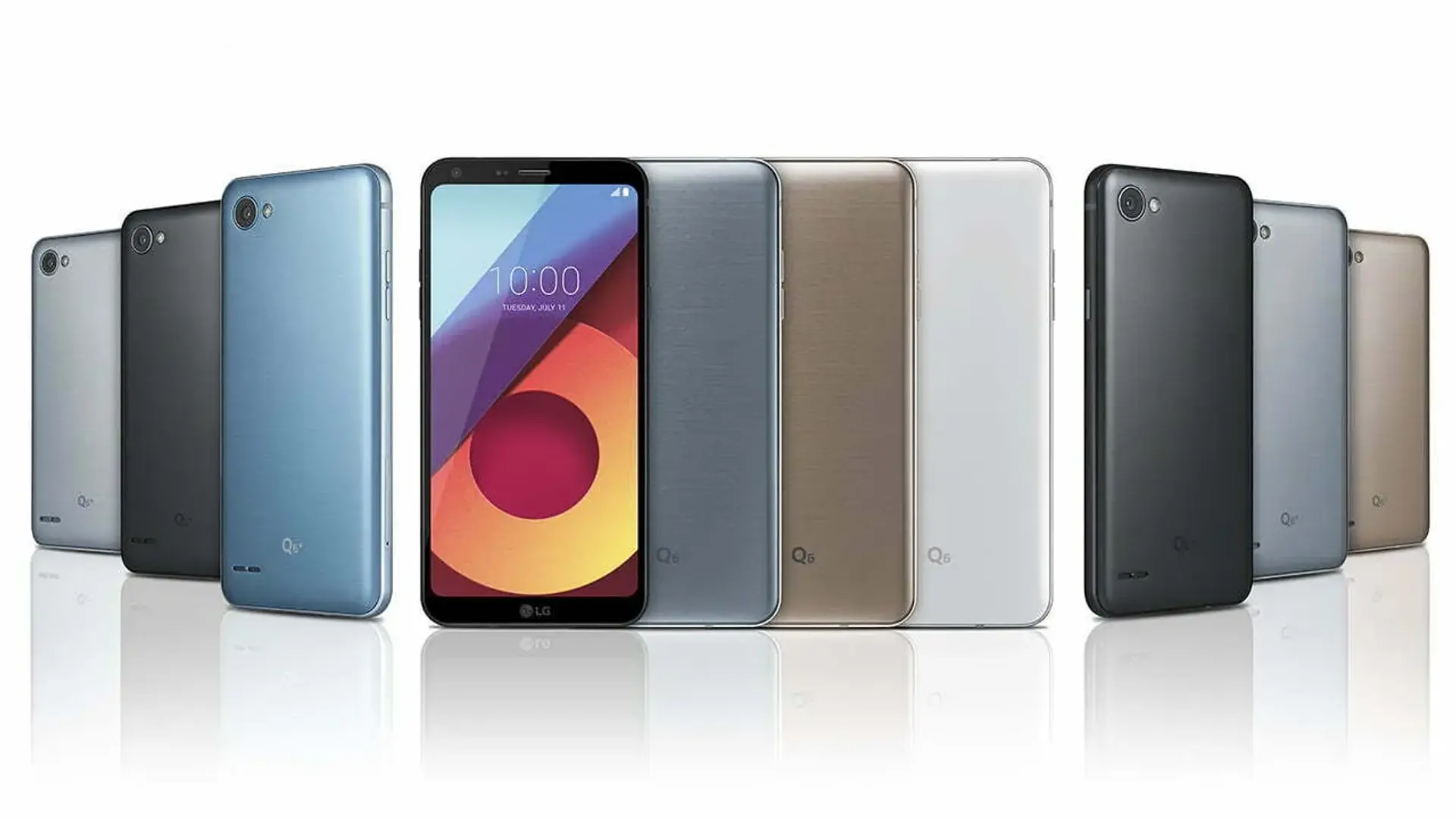 رونمایی رسمی ال‌جی از Q6 , Q6 Plus و Q6a