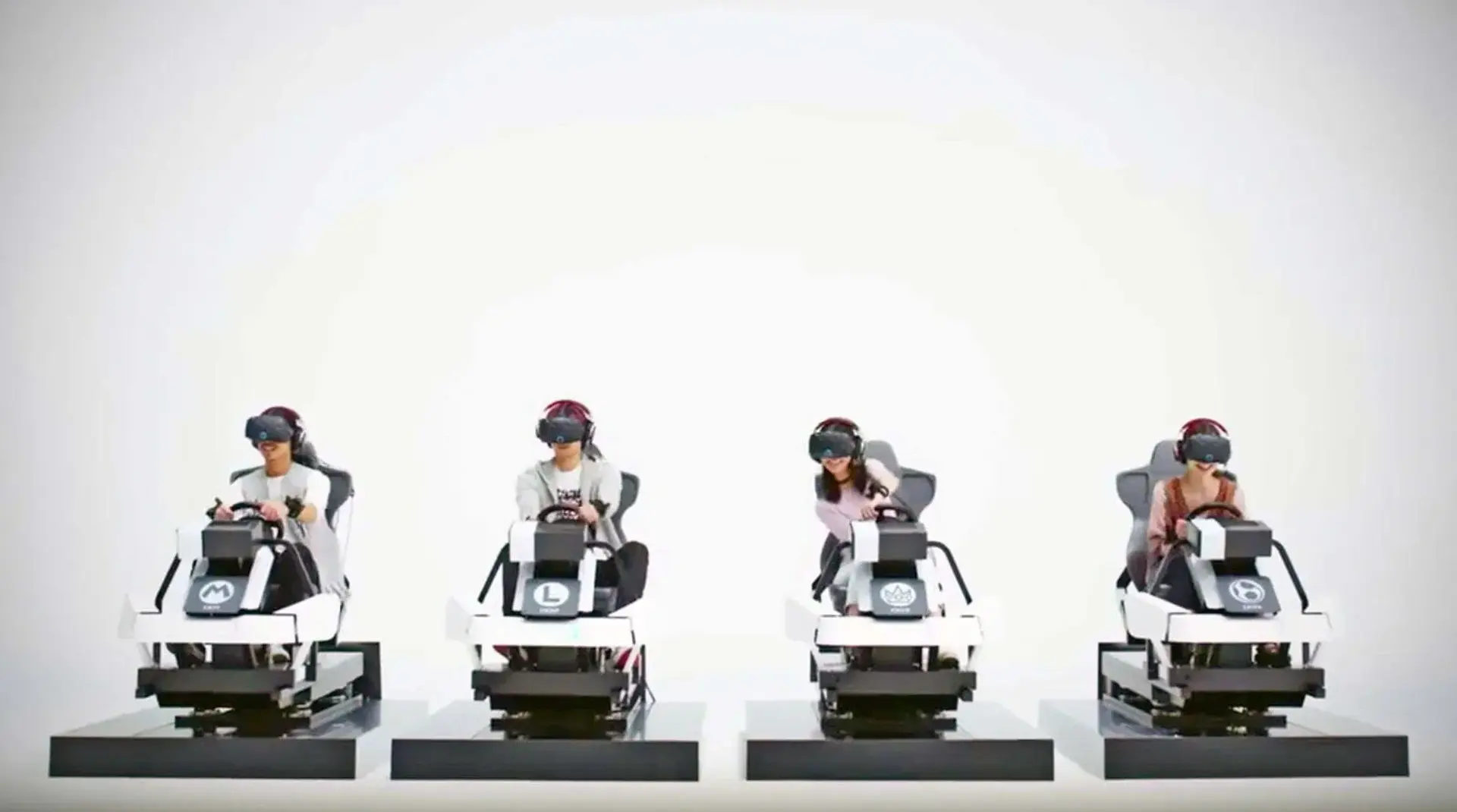 فیلم تبلیغاتی منتشر شده بازی Mario Kart VR پیش از افتتاحیه