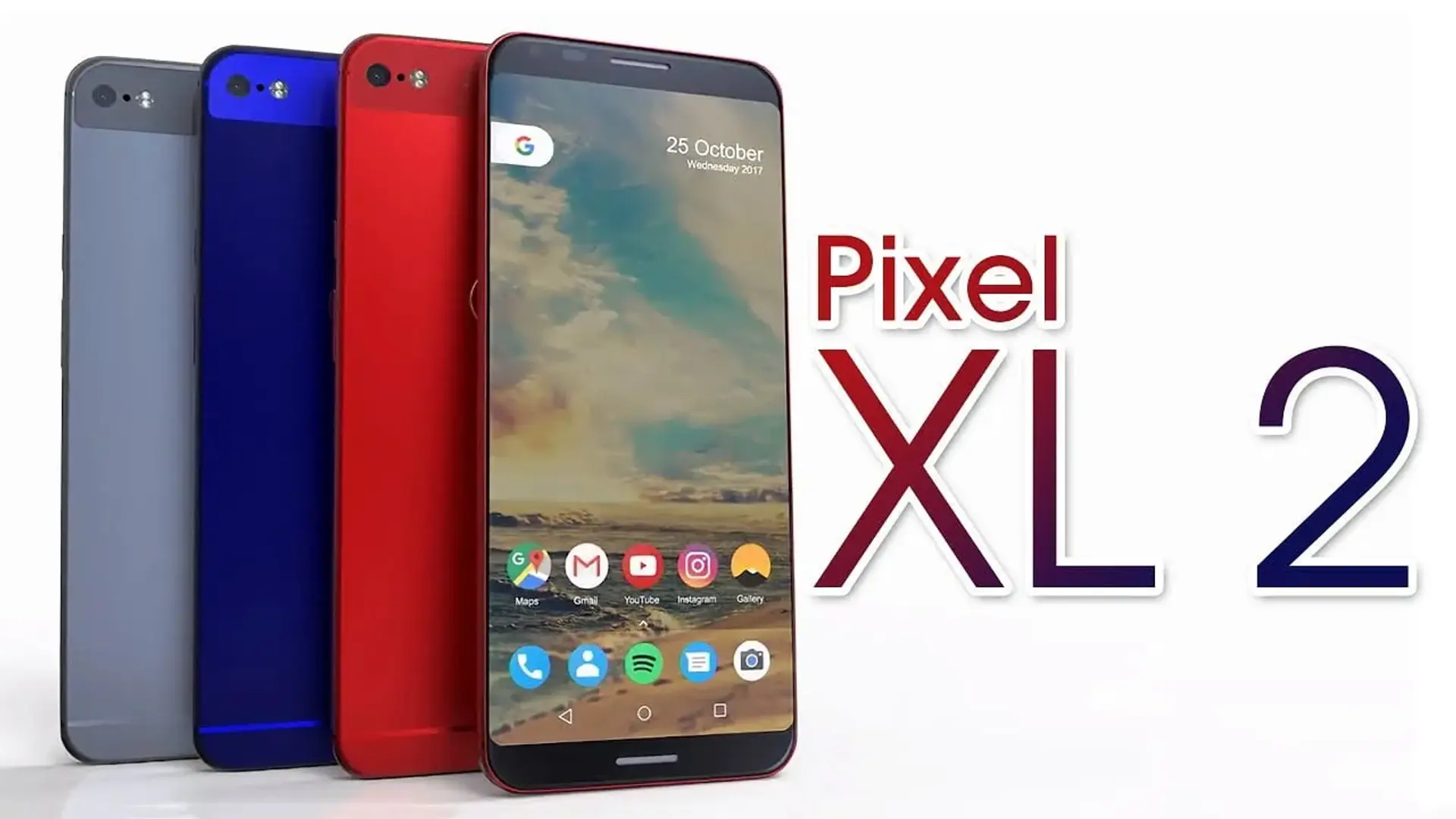 انتشار ویدئوی مفهومی Pixel XL 2