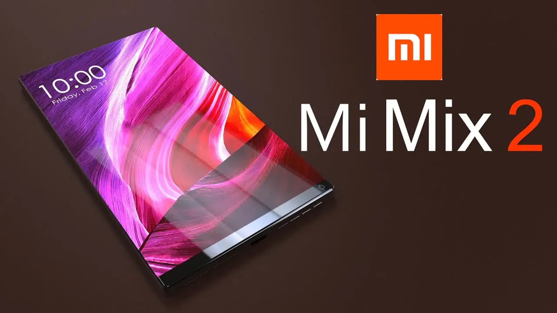 Mi Mix 2 و فاش شدن تصویری جدید از پنل جلویی دستگاه
