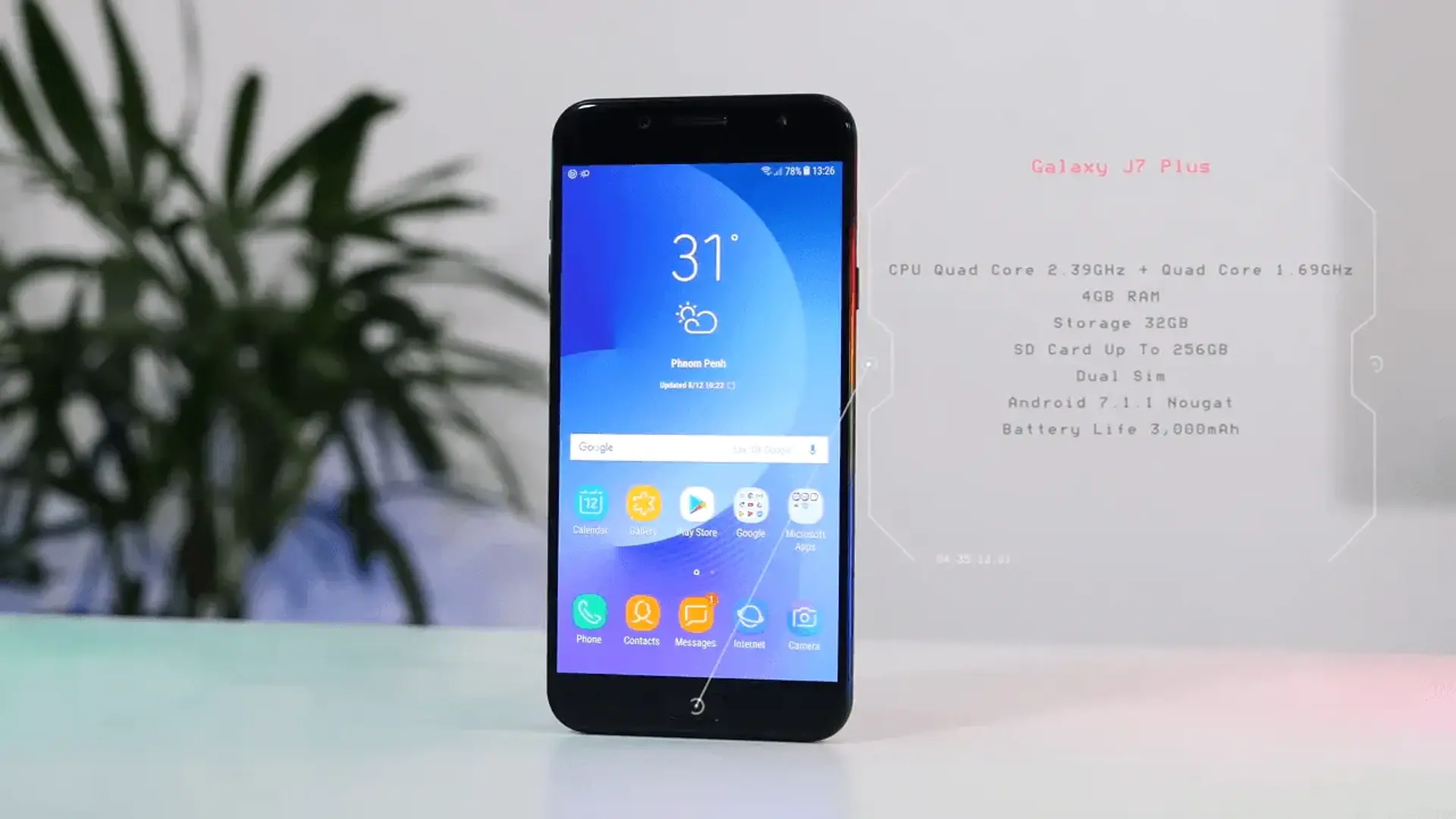 با Galaxy J7 Plus آشنا شوید
