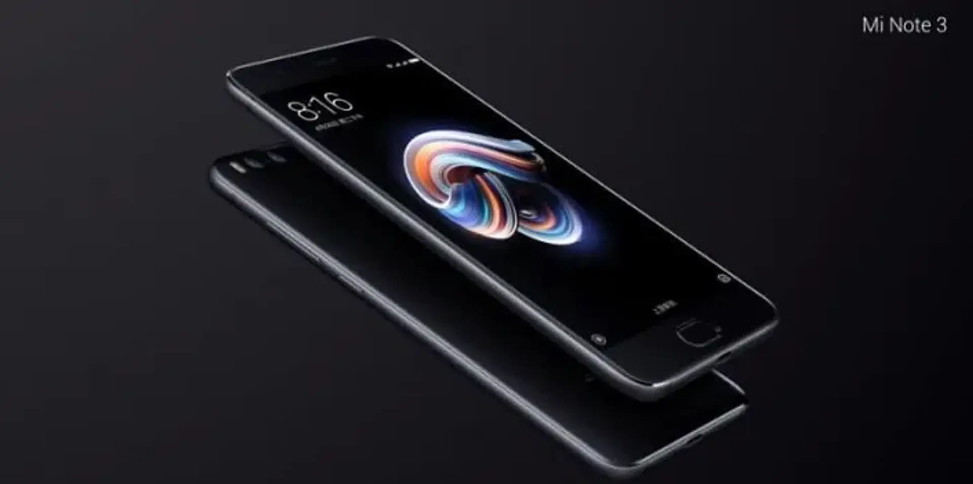 رونمایی از گوشی شیائومی مدل Mi Note 3 با 6 گیگابایت رم و دوربین دوگانه