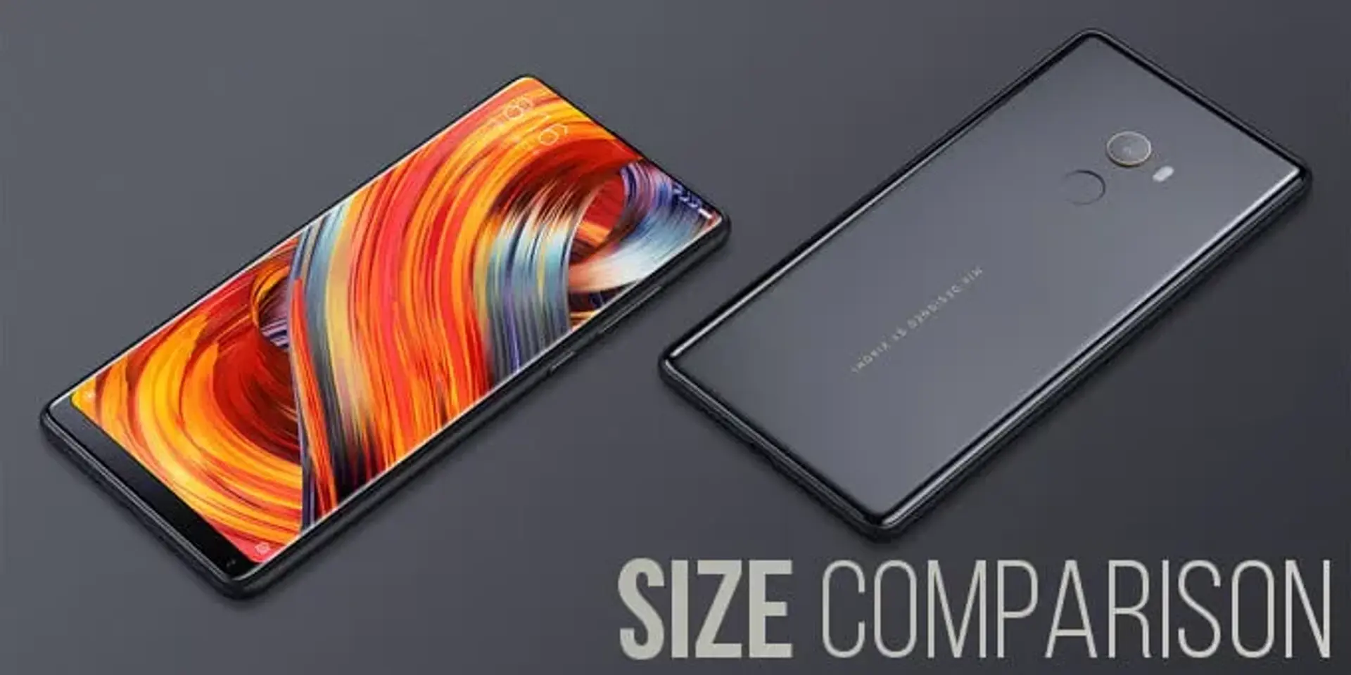 مقایسه صفحه نمایش بدون حاشیه Xiaomi Mi Mix 2 ،Samsung Galaxy Note 8 ،S8 ،LG V30 و Essential Phone