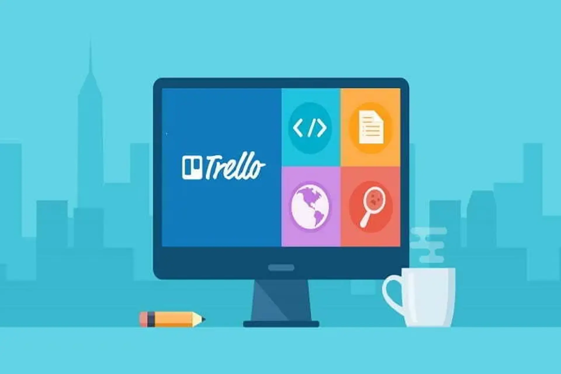 نسخه دسکتاپ اپلیکیشن Trello برای سیستم عامل ویندوز و مک