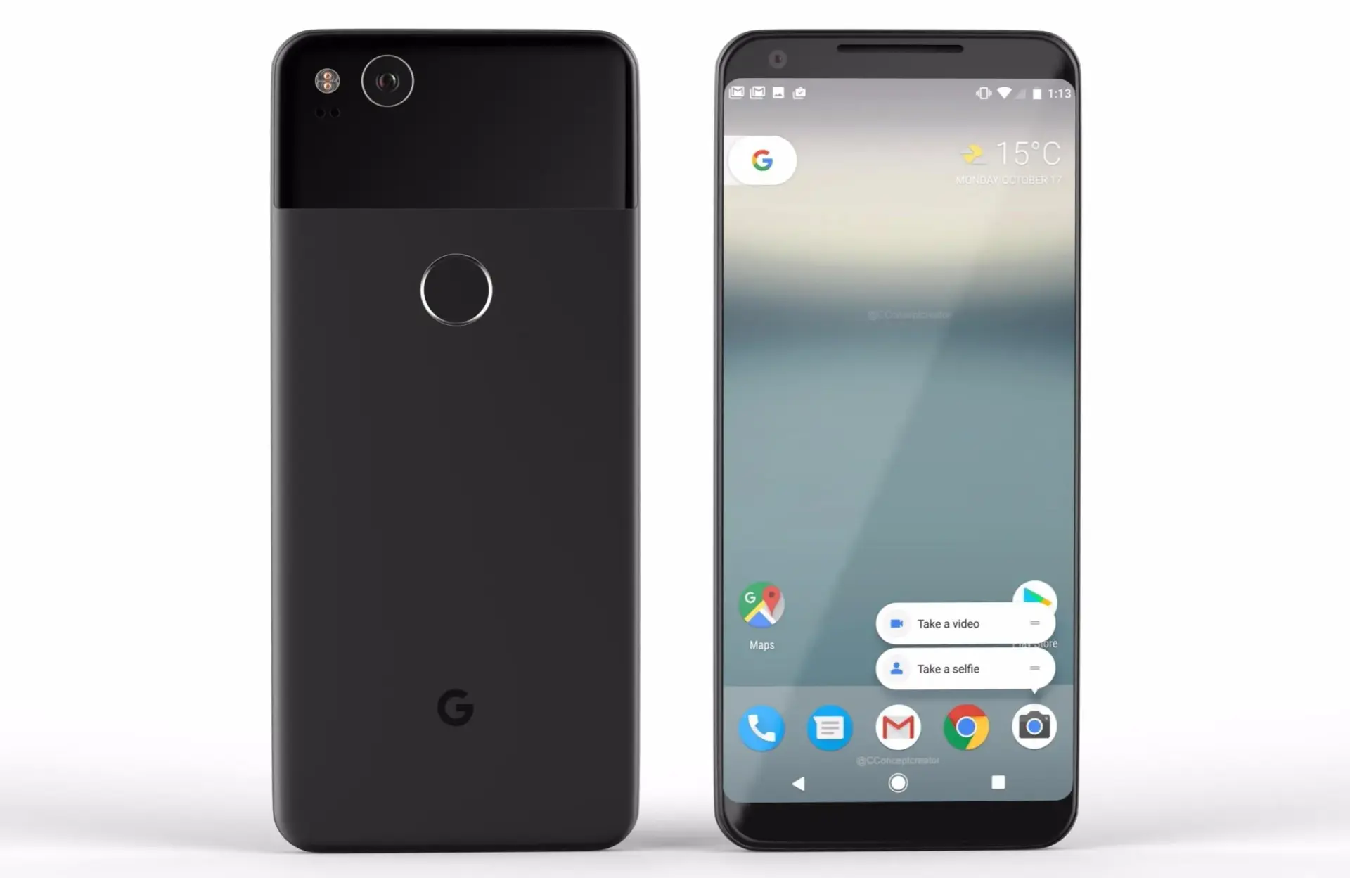 Google Pixel 2 با قیمت پایه 649 و رنگ «Kinda Blue»