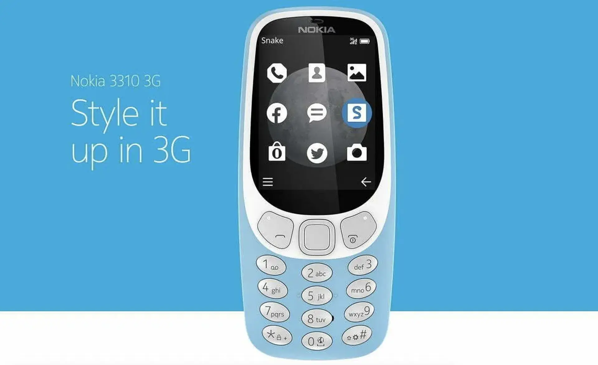 رونمایی HMD از نسخه 3G نوکیا 3310