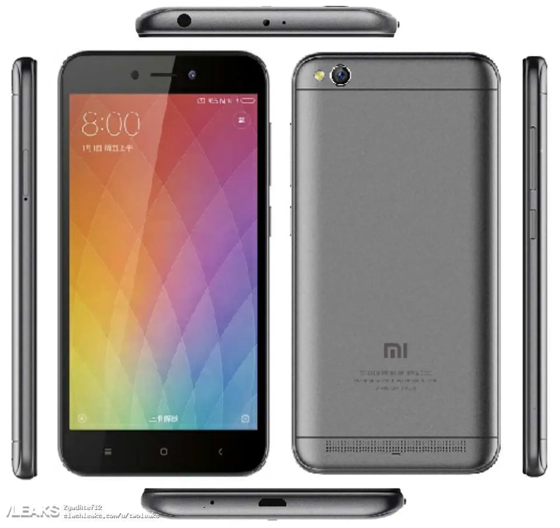 افشای مشخصات، عکس ها و زمان عرضه شیائومی Redmi 5A