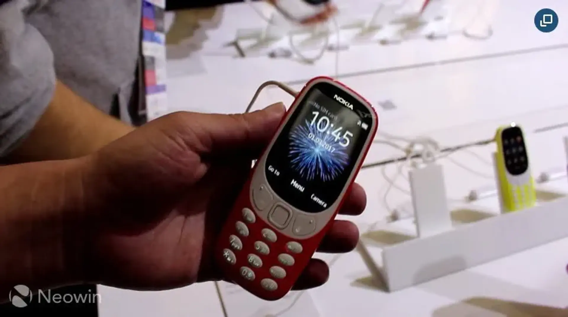 گوشی نوستالژیک نوکیا 3310 با رنگ های جدید و پشتیبانی 3G  دوباره می آید
