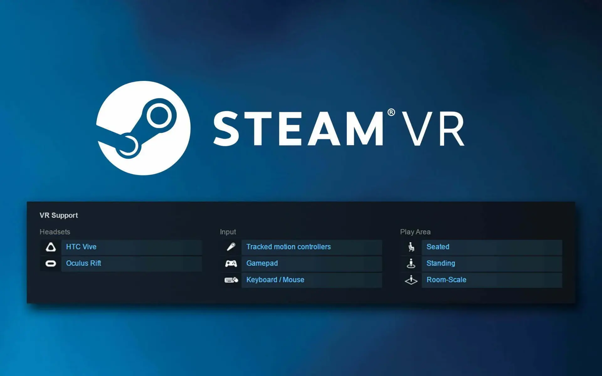 Steam واقعیت مجازی را در فضاهای بزرگ پشتیبانی می کند