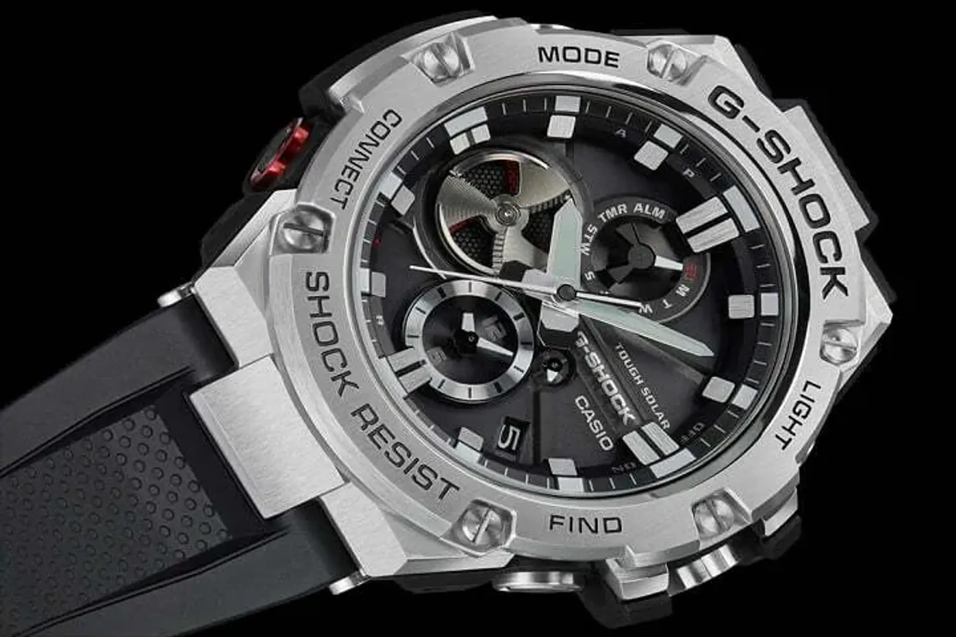 کاسیو مدل G-Steel B100 ساعت هوشمندی که مغز خود را پنهان می کند