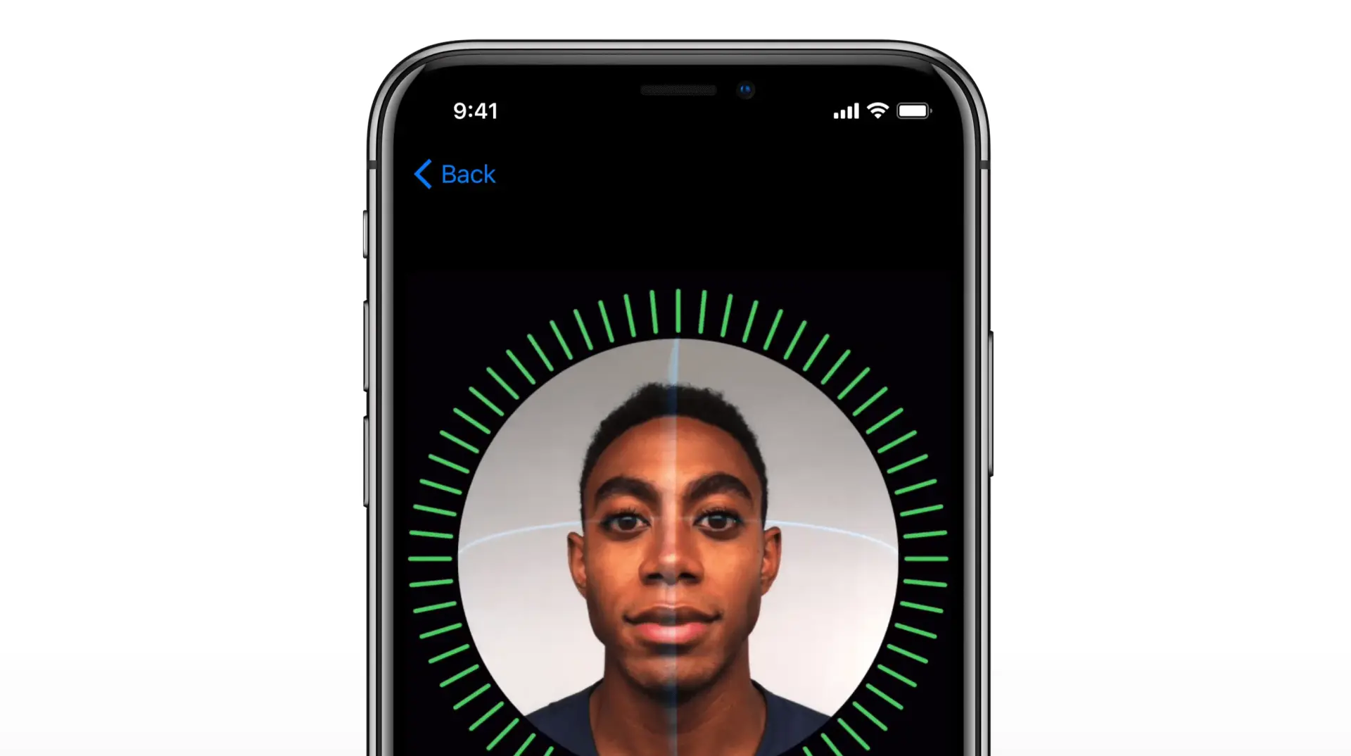 شناسه Face ID آیفون 10 ، 30 هزار نقطه چهره شما مونیتور می کند