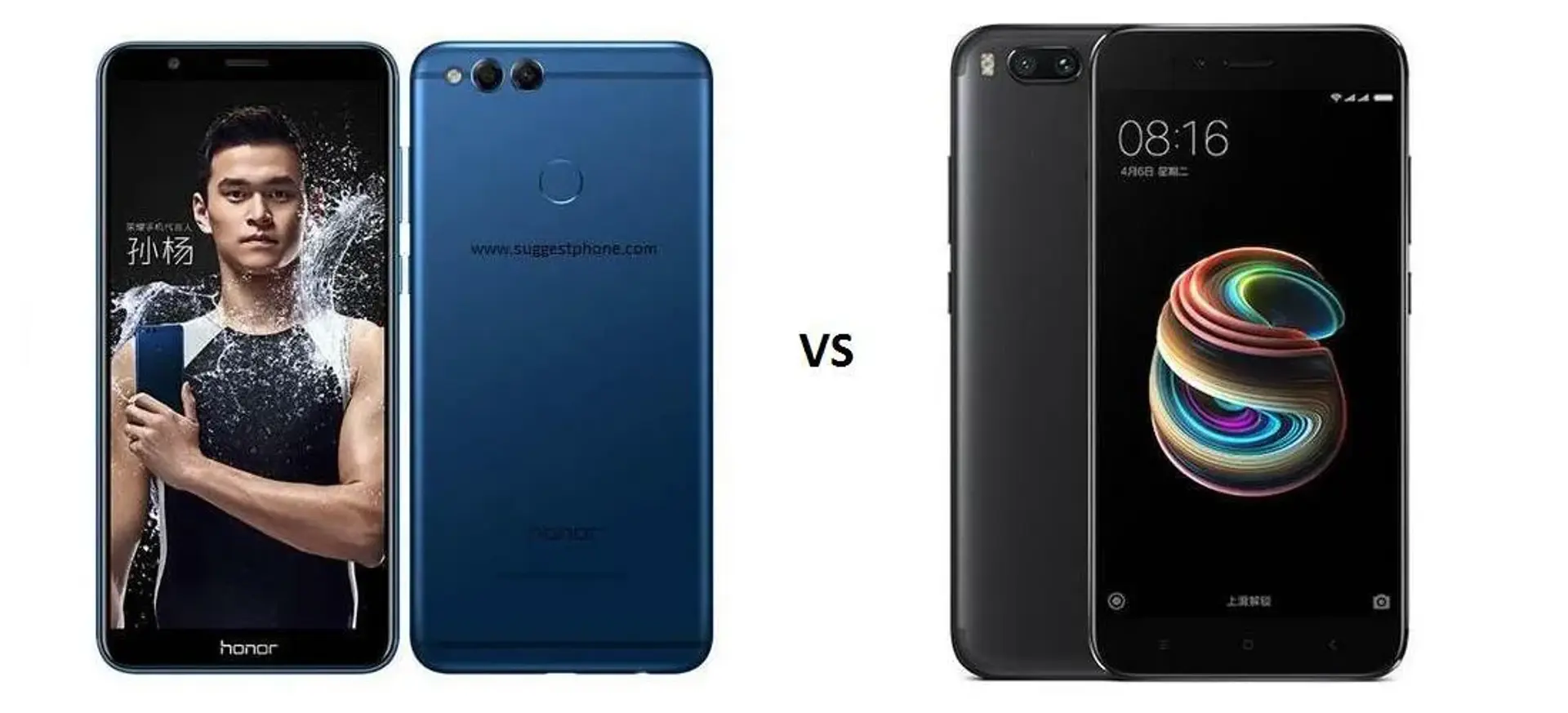مقایسه‌ Honor 7X و Mi A1 : دو میان‌رده‌ی محبوب هواوی و شیائومی