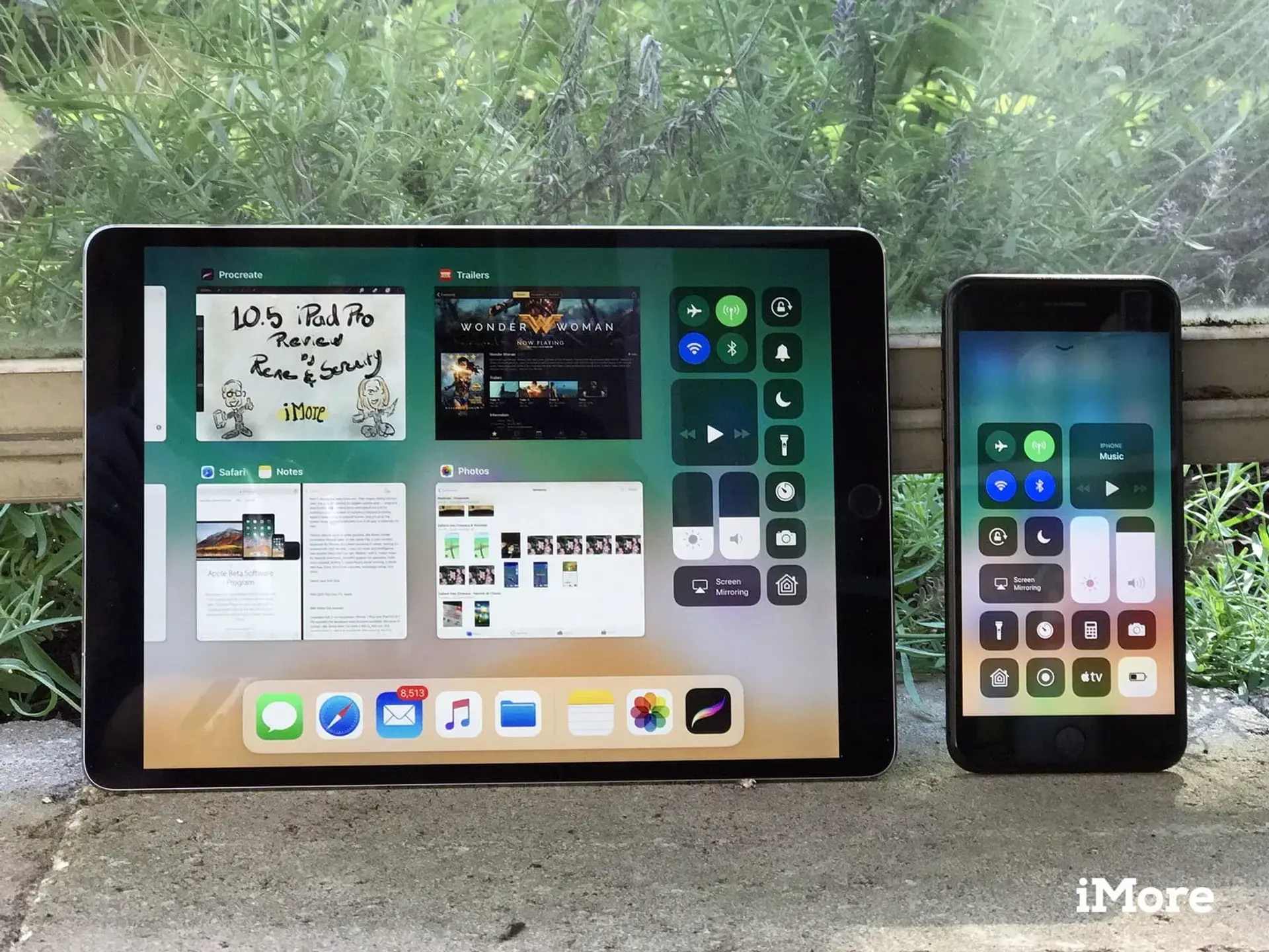 تنظیم روشنایی و حجم صدا از طریق تنظیمات مرکز کنترل در iOS 11