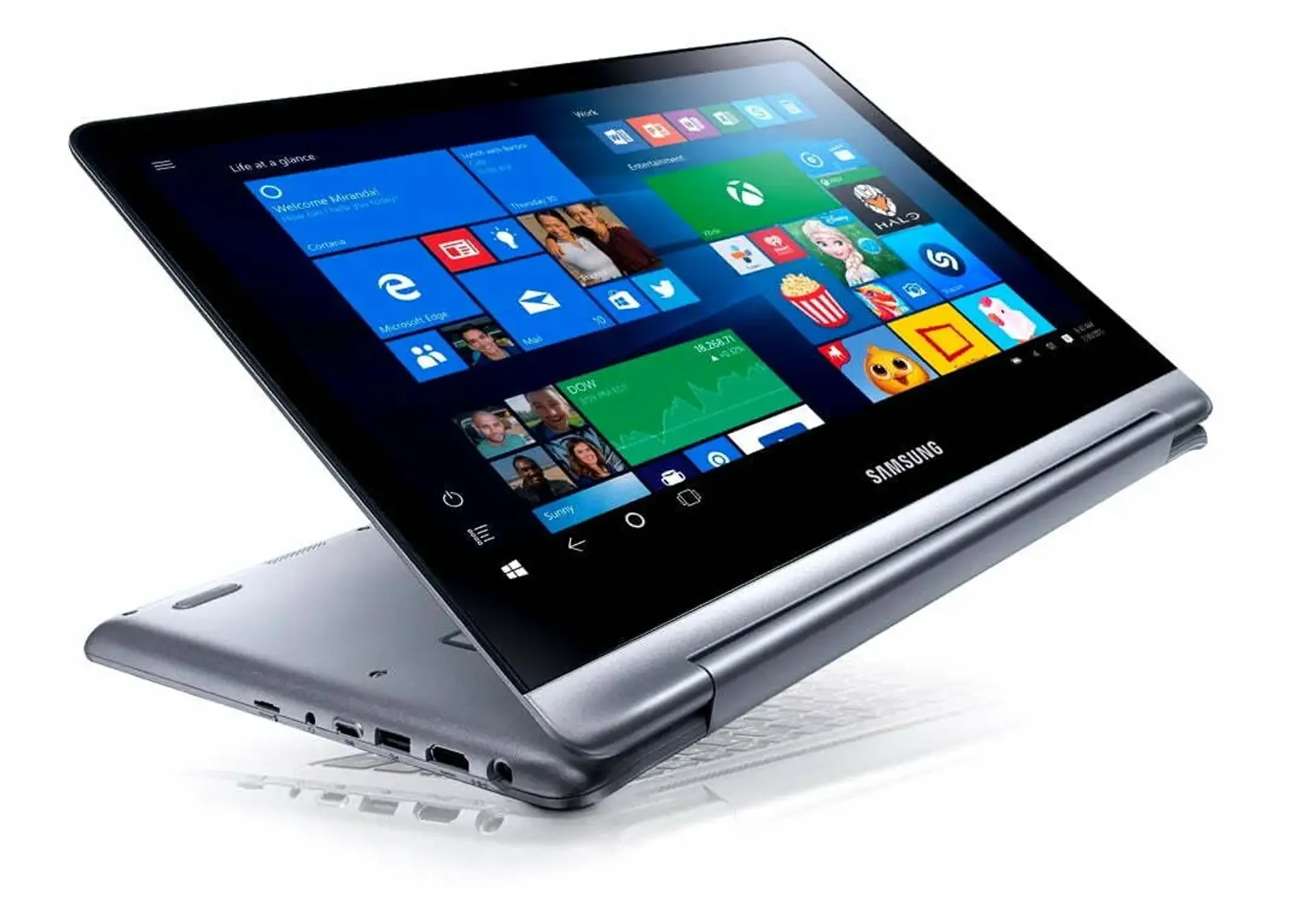 سامسونگ از لپ تاپ هیبرید جدید خود با نام Notebook 7 Spin رونمایی کرد