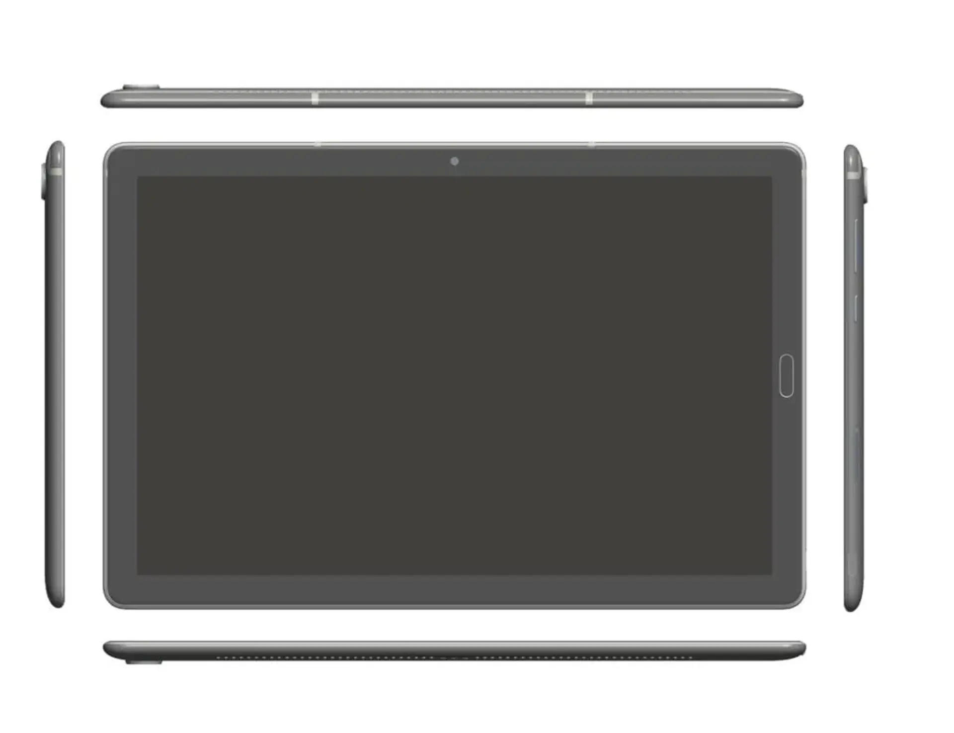 رندرهای لو رفته از تبلت جدید هواوی به نام مدیا پد ام 5 (MediaPad M5)!