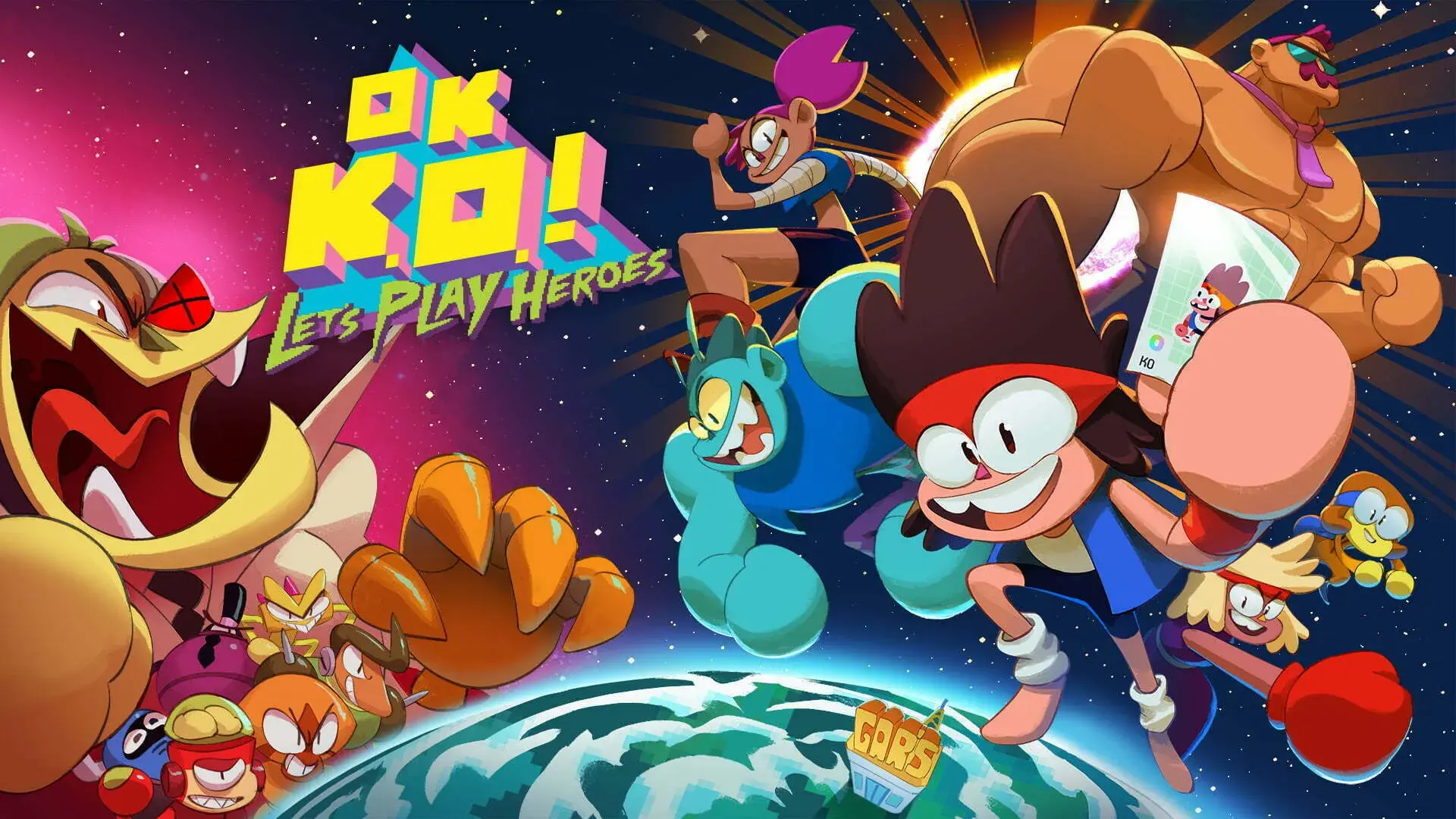 بررسی بازی OK K.O! Let’s Play Heroes: ربات های بداخلاق در دنیای رنگارنگ