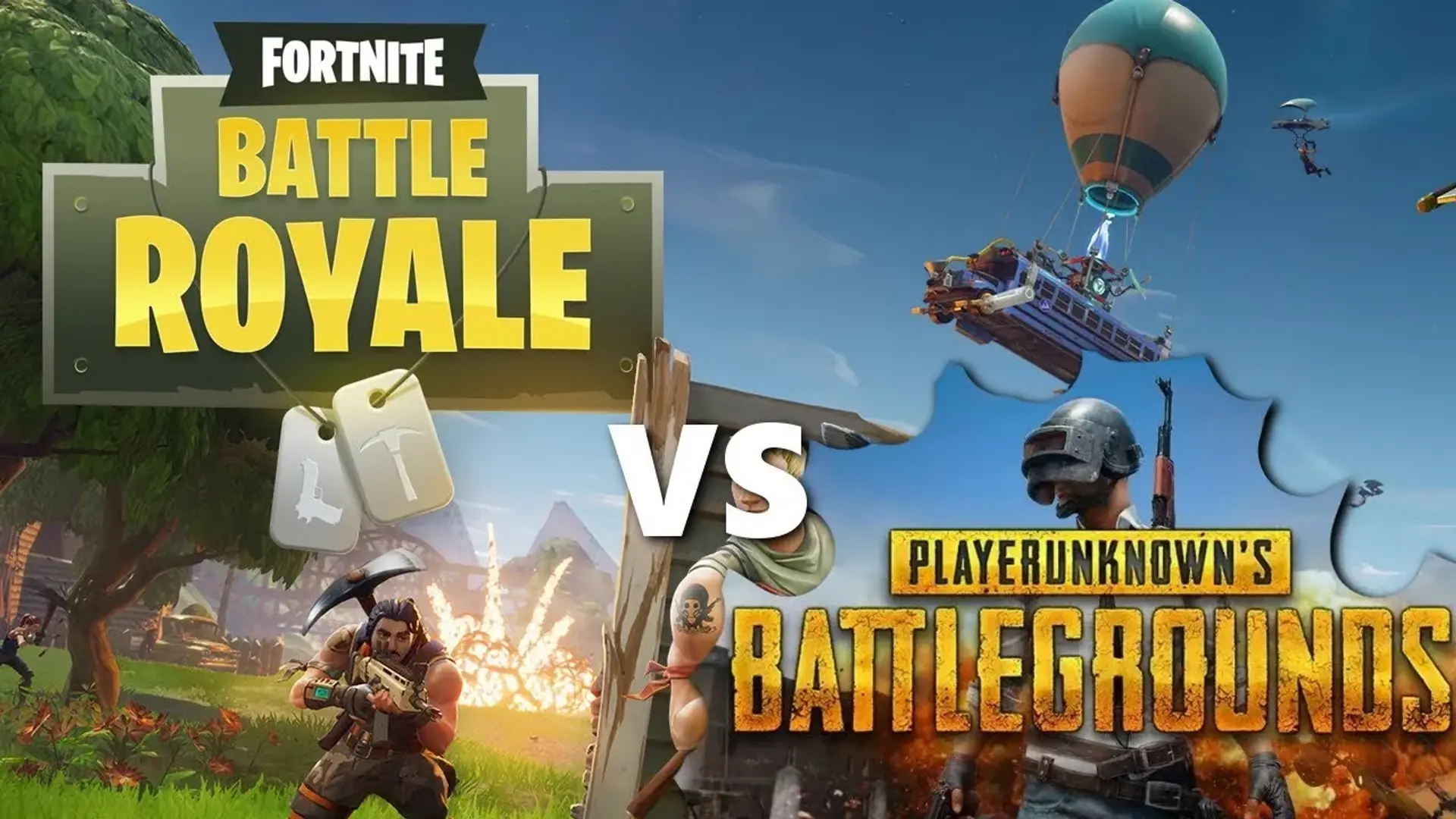 مقایسه دو غول PUBG :Battle royal یا Fortnite مسأله این است