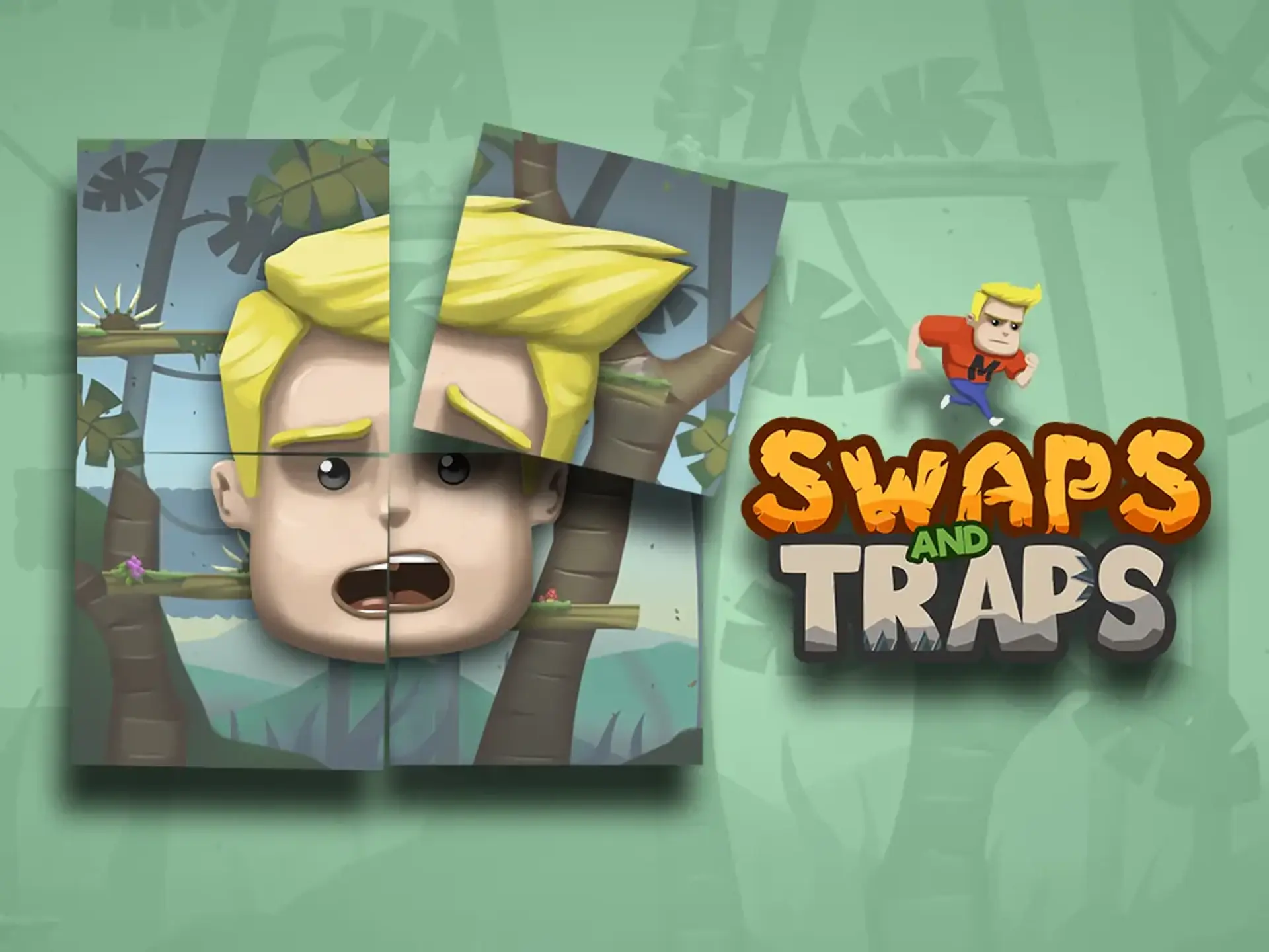 نمایشی از معماهای گیج کننده بازی Swaps and Traps