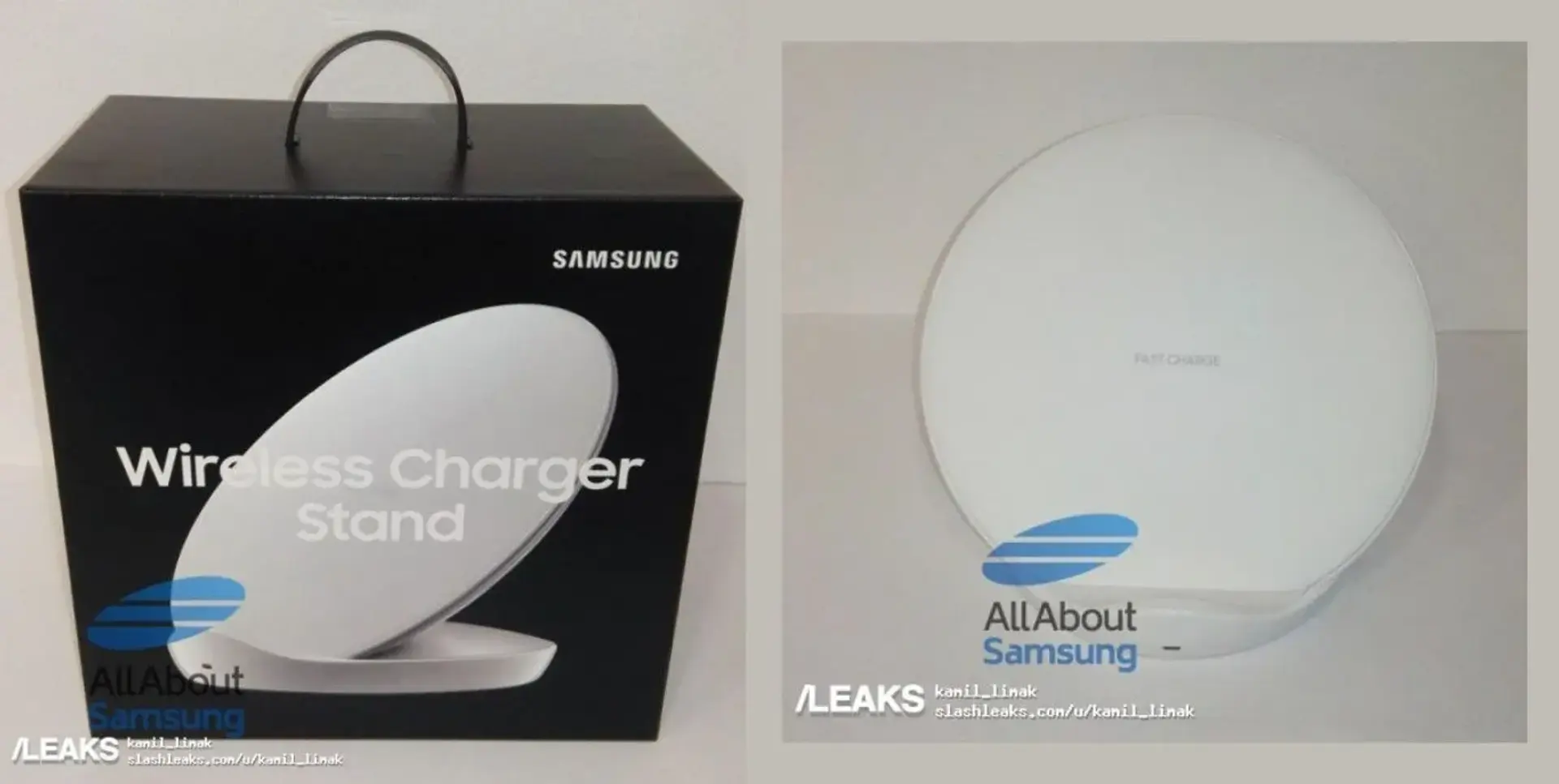افشای تصاویر شارژر وایرلس EP-N5100 برای گلکسی اس9