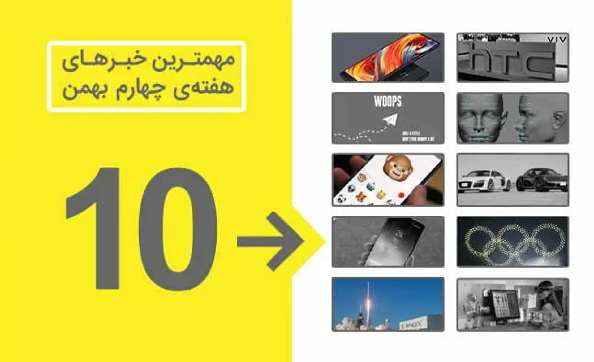 مروری بر مهم‌ترین اخبار تکنولوژی هفته چهارم بهمن ماه