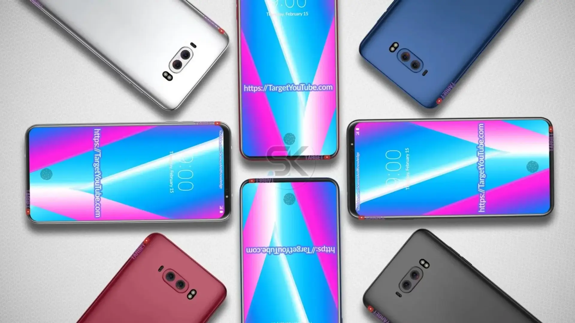 طرح مفهومی LG V40 و شباهت اندک آن با LG V30