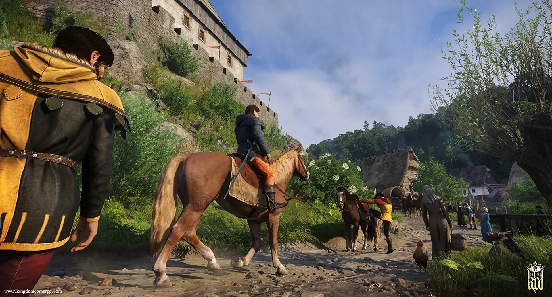 حضور Roach از دنیای The Witcher در Kingdom Come: Deliverance