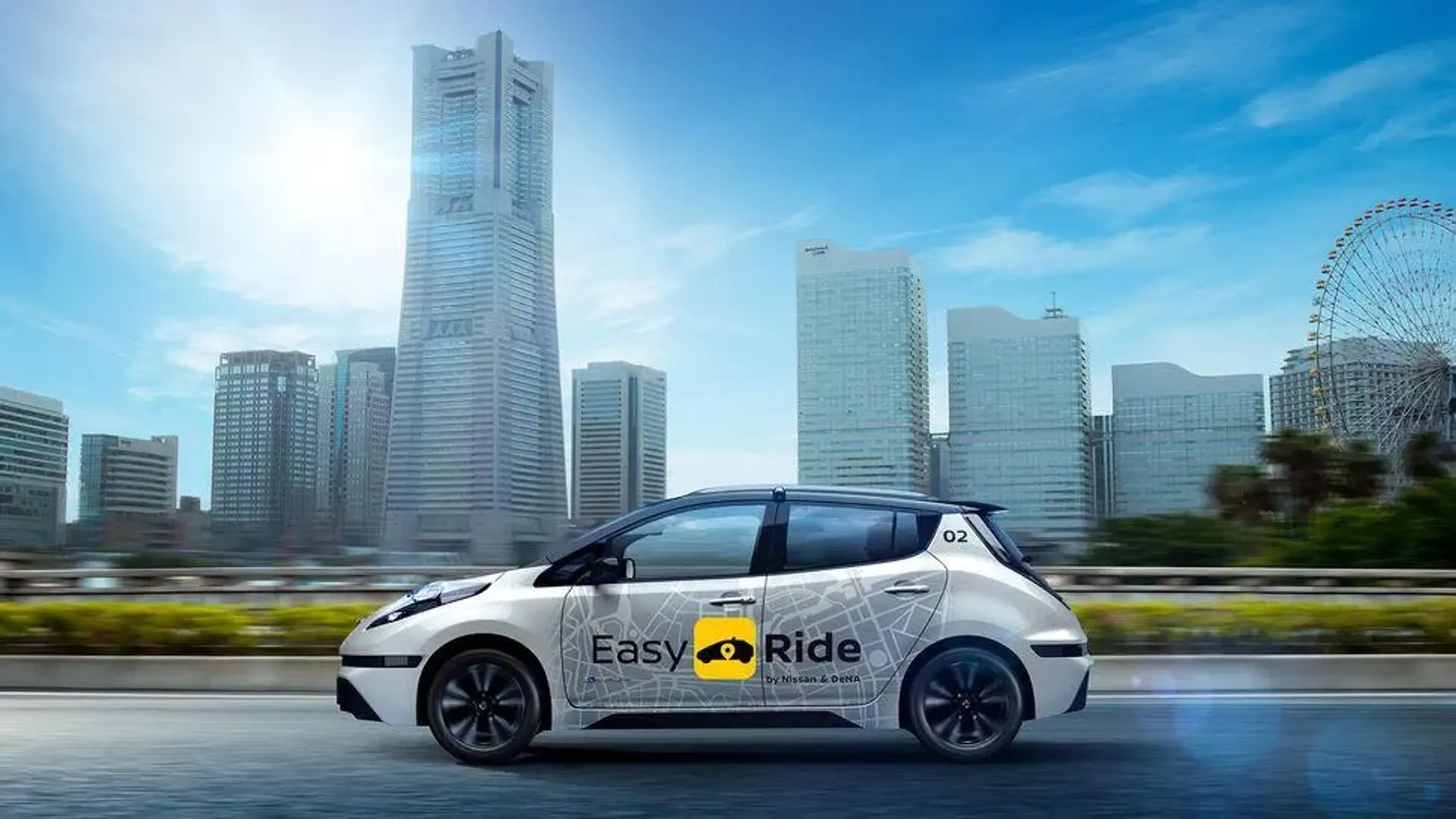 تست میدانی تاکسی سرویس خودران «ایزی راید» توسط کمپانی نیسان (Nissan)