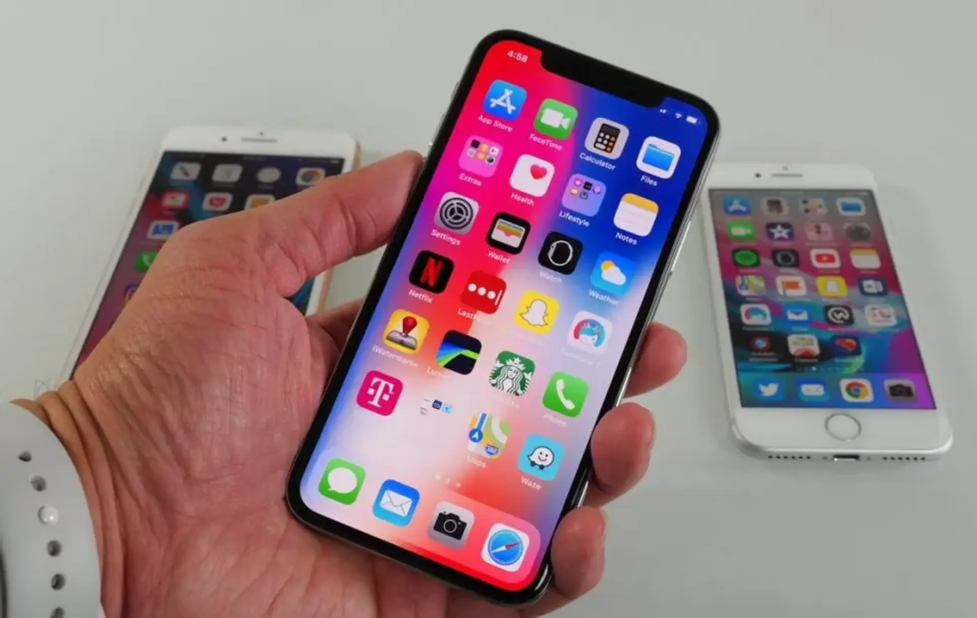 فلش LED دوربین آیفون X و آیفون 8 در هوای سرد کار نمی‌کند!