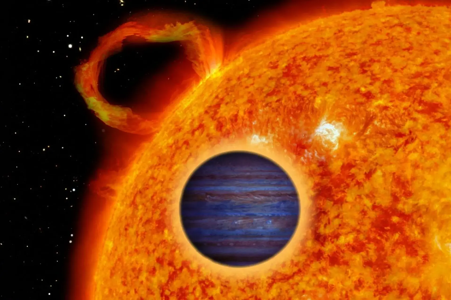 شناسایی یک اگزوپلنت (exoplanet) جوشان و سرشار از آب توسط ناسا