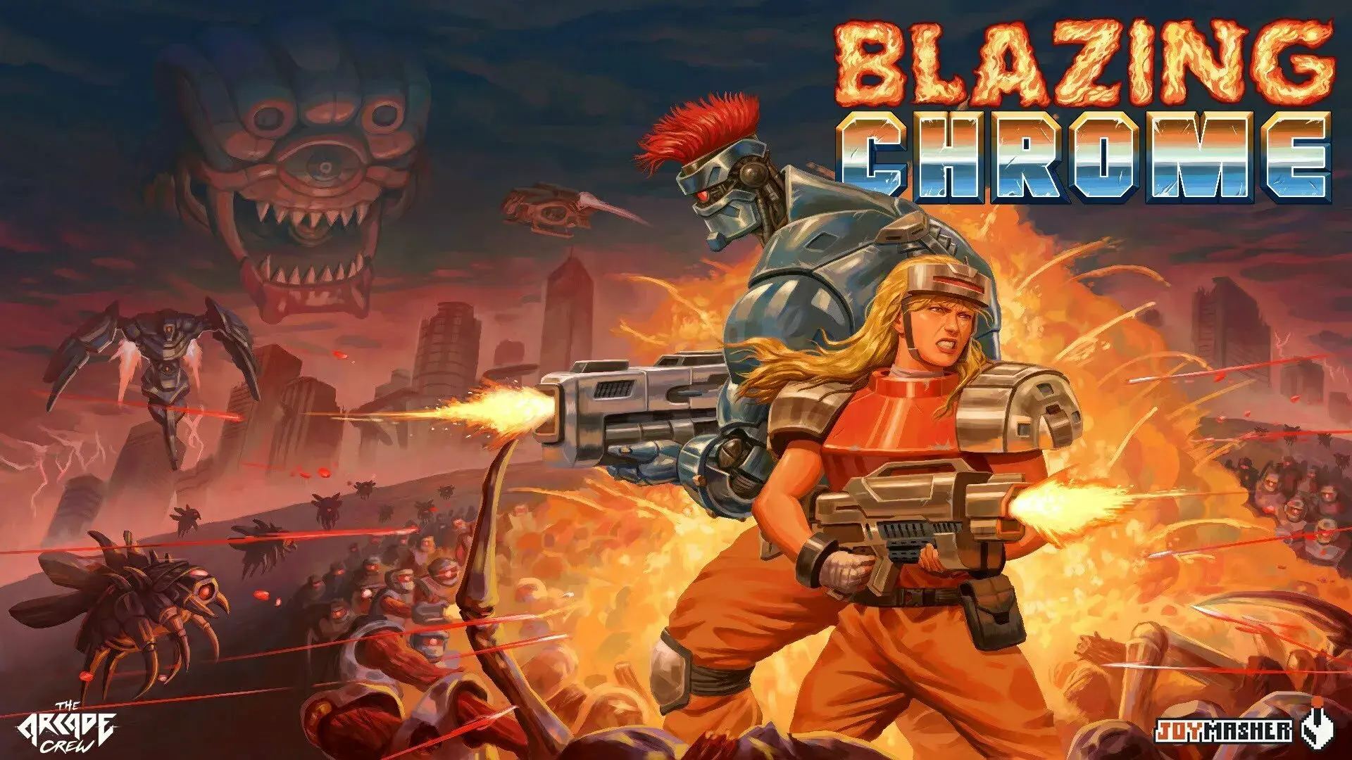 Blazing Chrome یک Run &#8216;N Gun نوستالژیک به سبک Contra