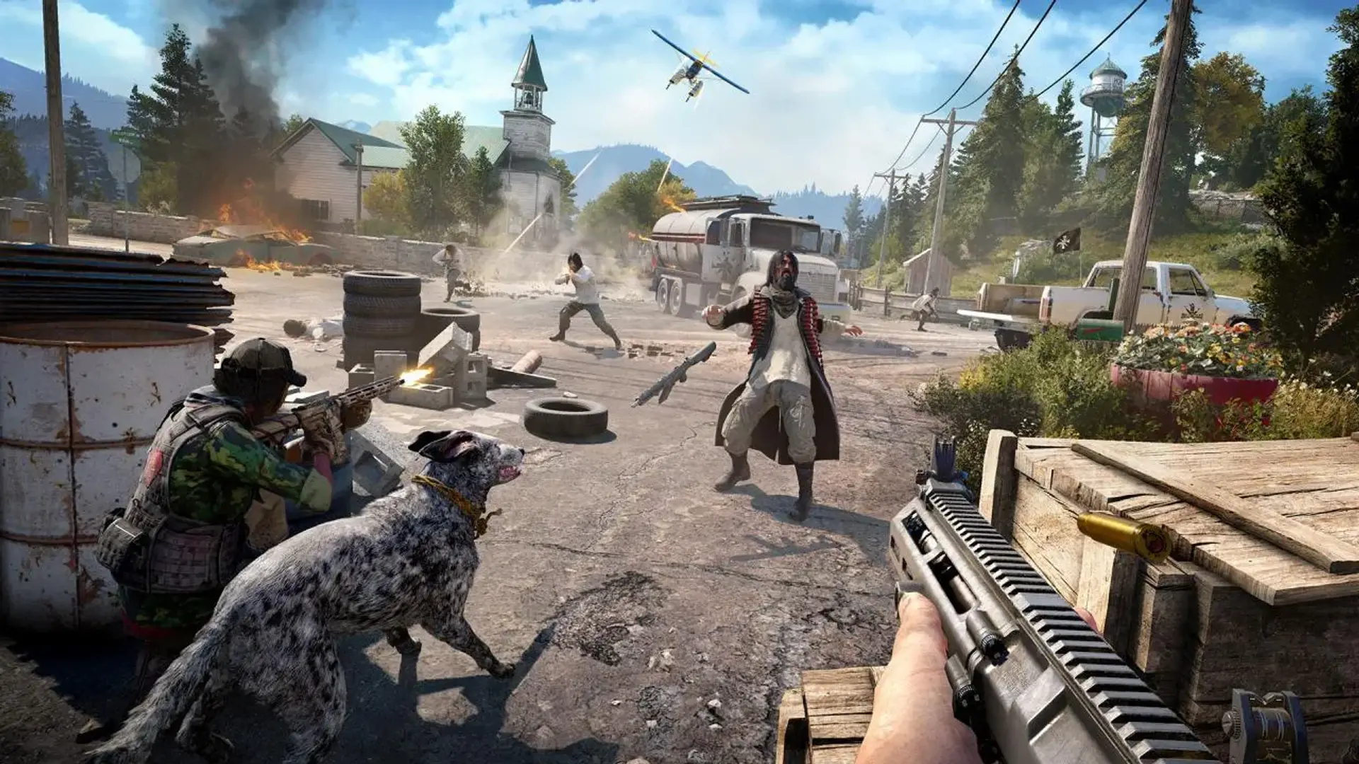 تریلر Boomer از Far Cry 5 نشان می دهد که حضور سگ در بازی ها ضروری است