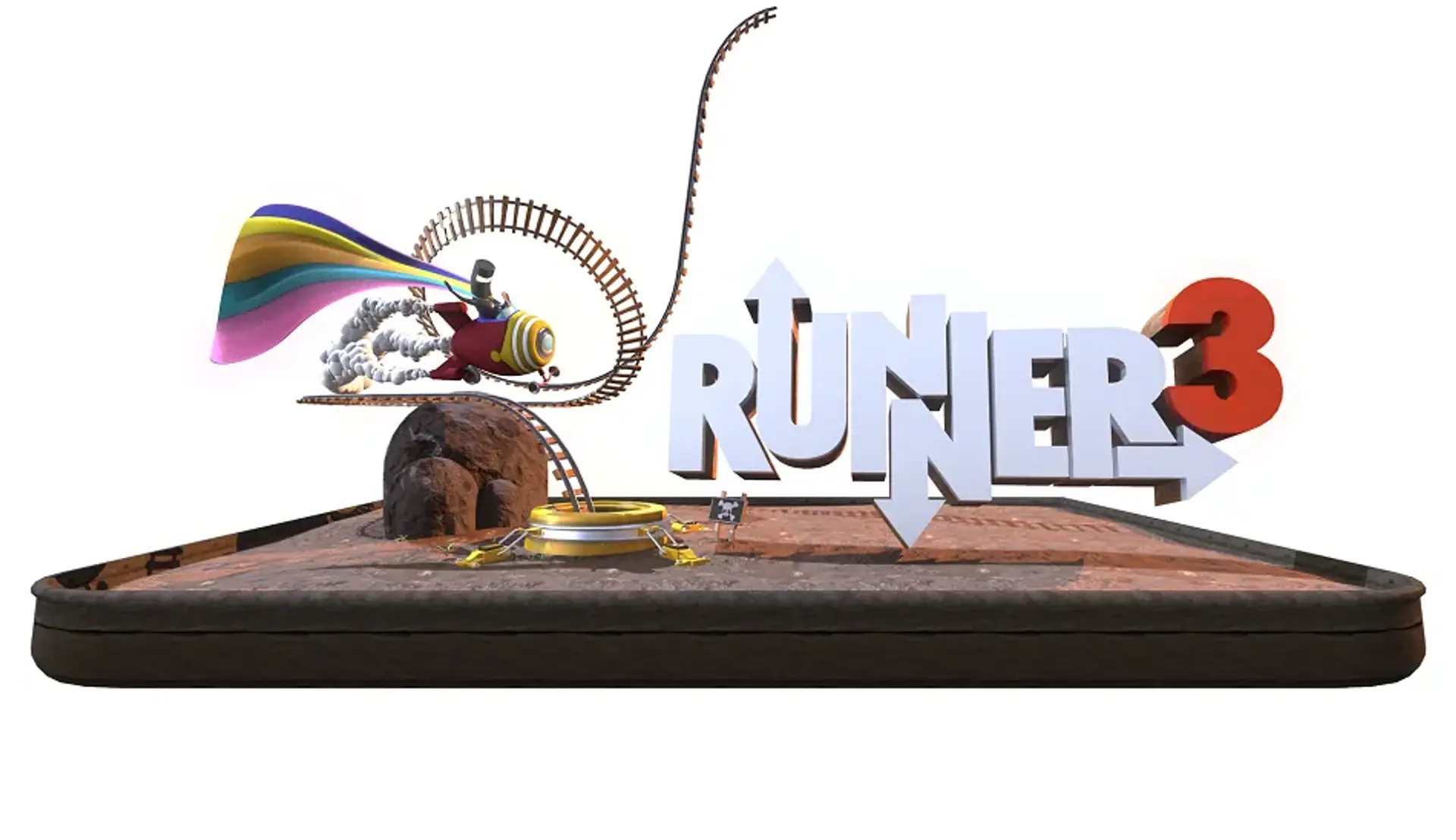گوینده ماریو نقش خودش را Runner3 بازی می کند