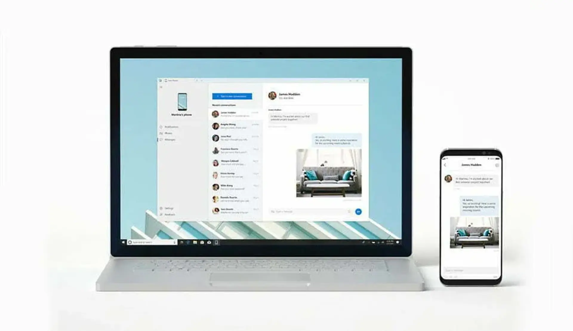 اپلیکیشن جدید ویندوز 10 قابلیت های موبایل را روی کامپیوتر منعکس می‌کند