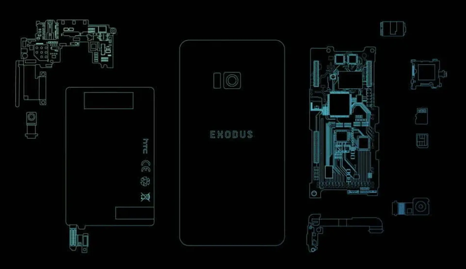 HTC در حال کار بر روی یک گوشی هوشمند مبتنی بر بلاک چین با نام HTC Exodus است