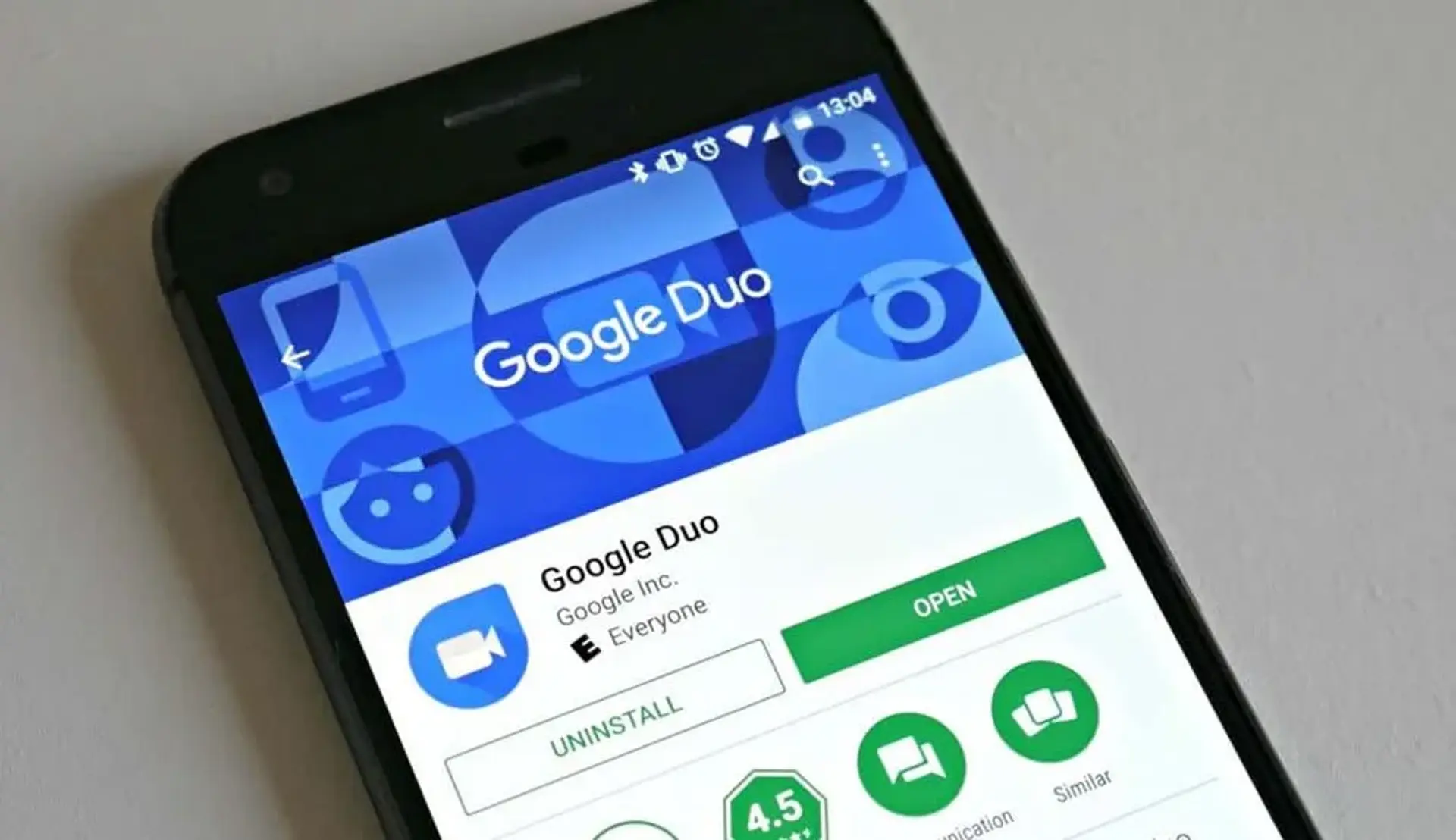 با Google Duo صفحه نمایش گوشی خود را به اشتراک بگذارید