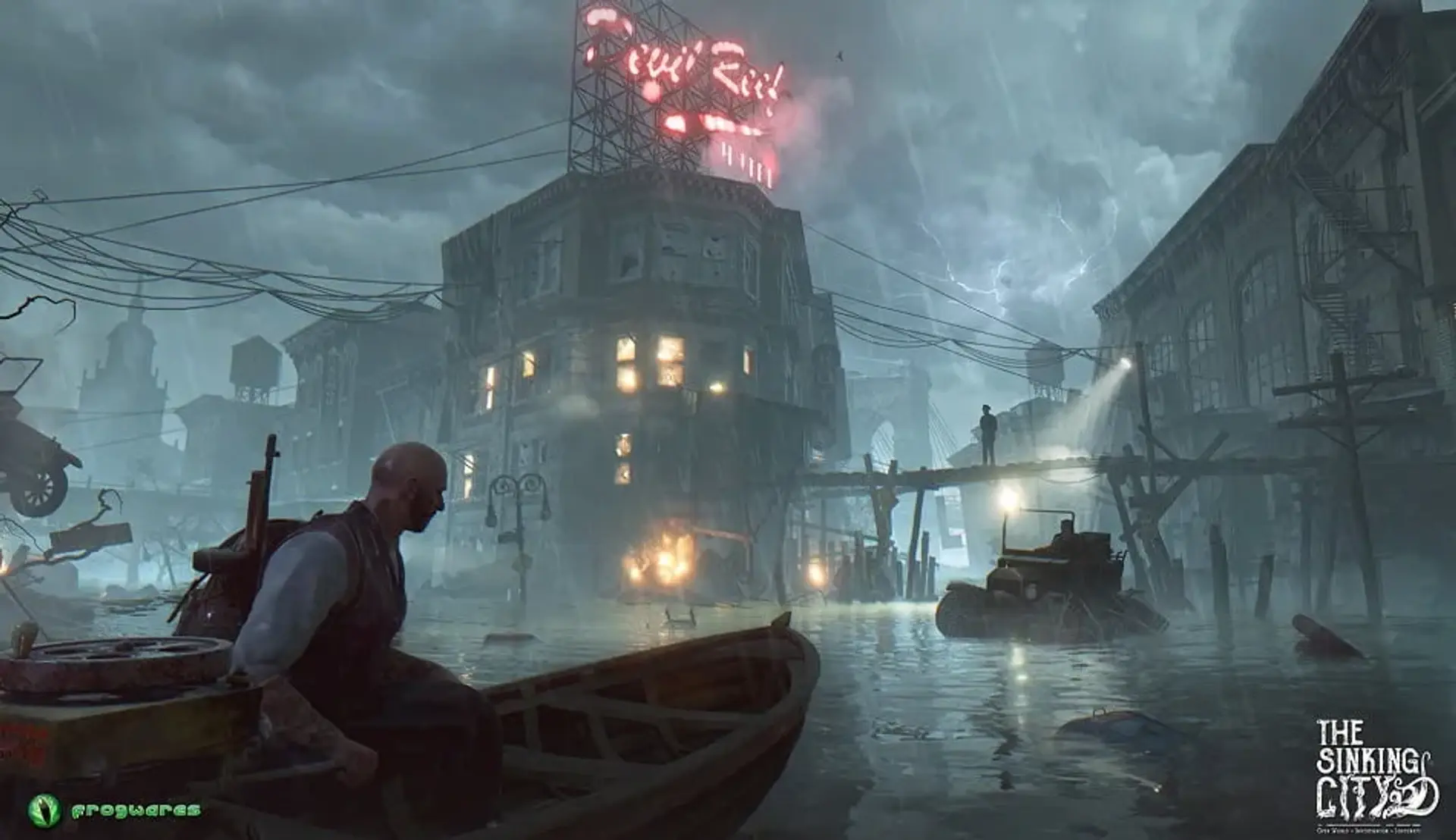 در تریلر The Sinking City با فضای‌ تاریک و خوف‌انگیز بازی آشنا شوید