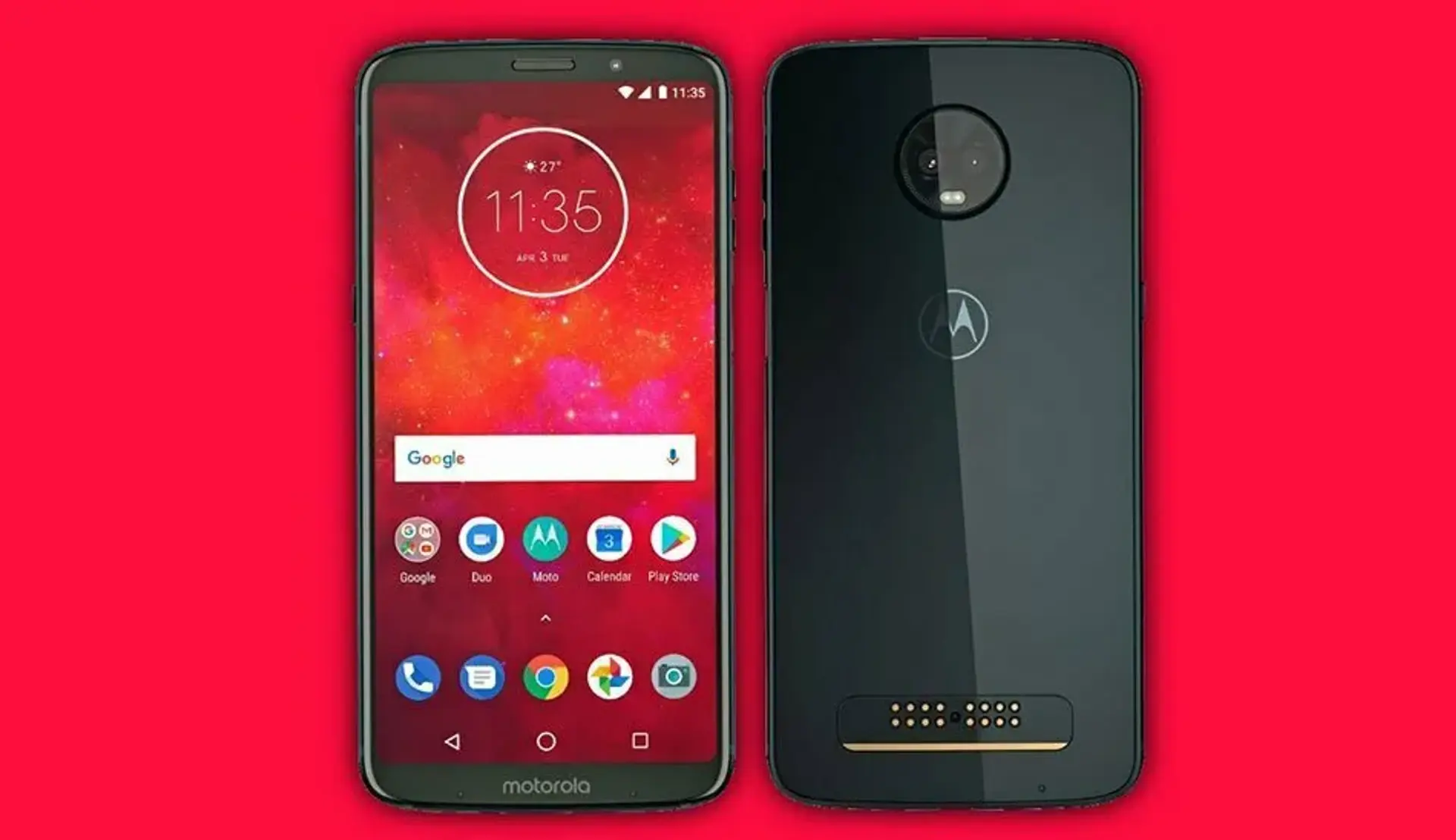 تصاویری از گوشی موتو Z3 پلی موتورولا به همراه ماژول مودم 5G افشا شد