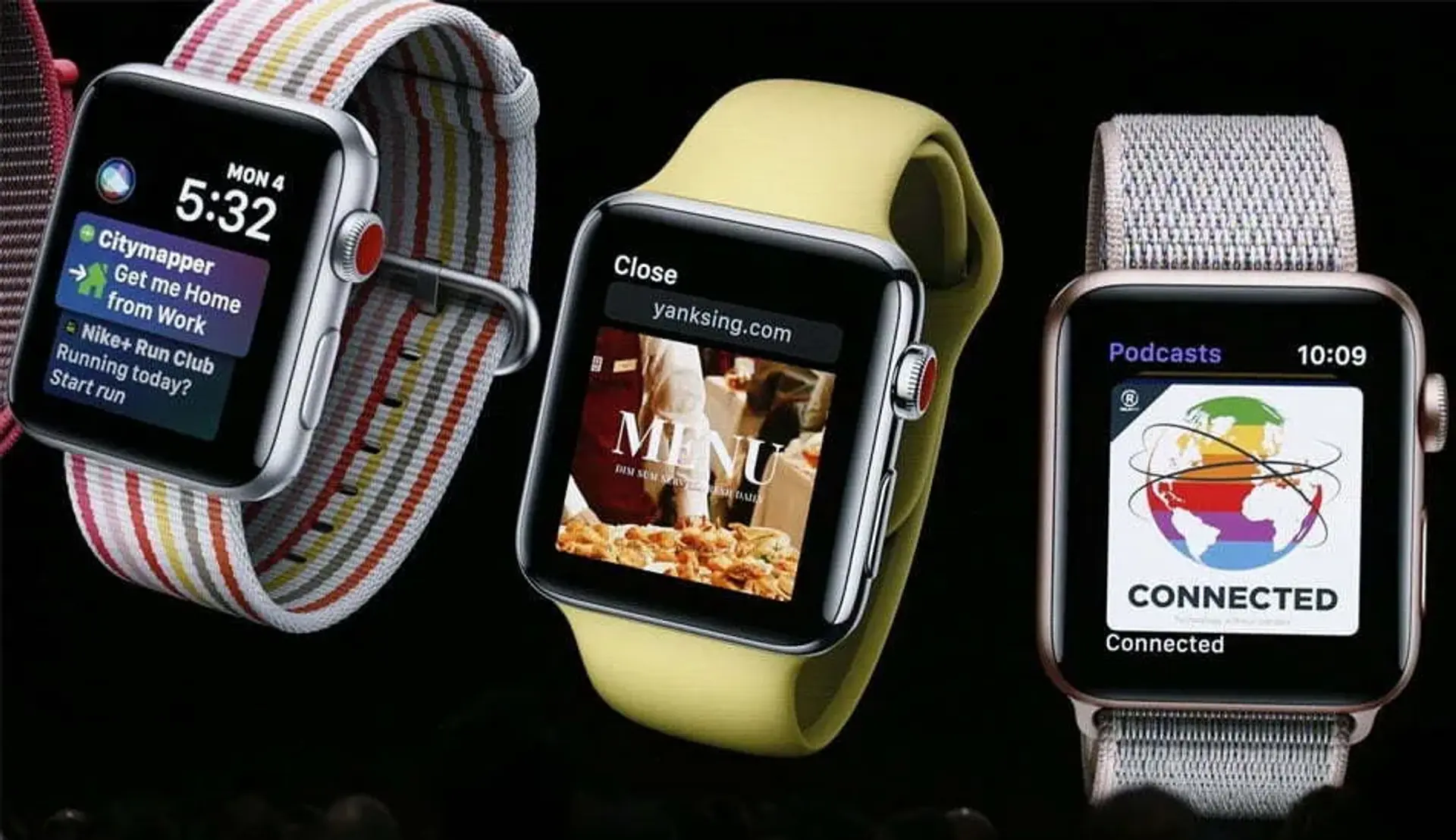 اپلیکیشن Podcasts به WatchOS می‌آید