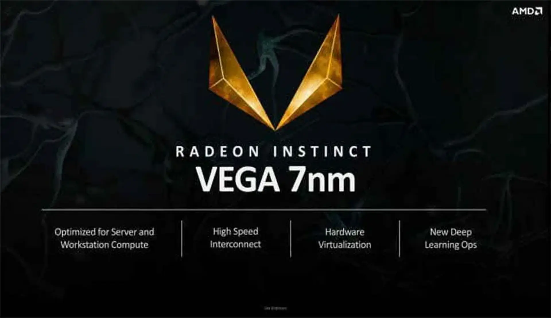 AMD پردازنده 7 نانومتری را برای استفاده در سیستم یادگیری ماشین عرضه می‌کند