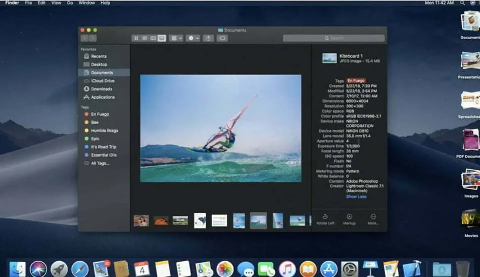 نحوه استفاده از Stack و ویژگی‌های جدید Finder در macOS موهاوی